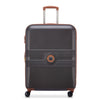 Delsey Paris Flanerie SE check-in suitcase M 70cm expandable in chocolate