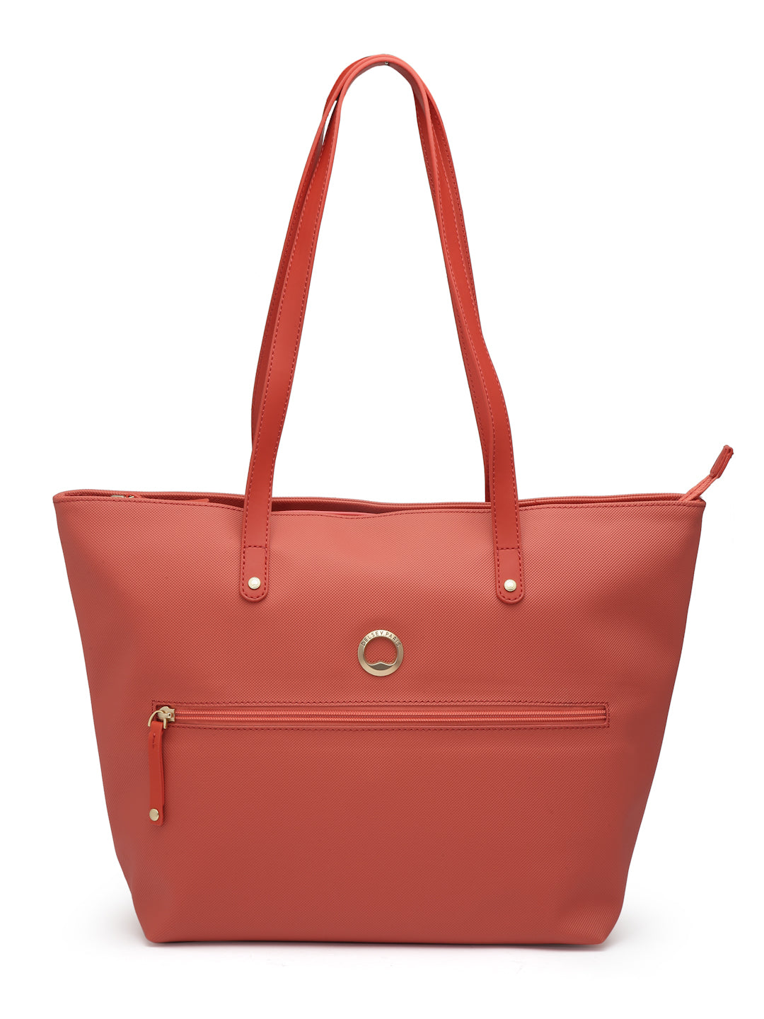 Delsey Paris Lepic Large Tote Bag in Coral Pink