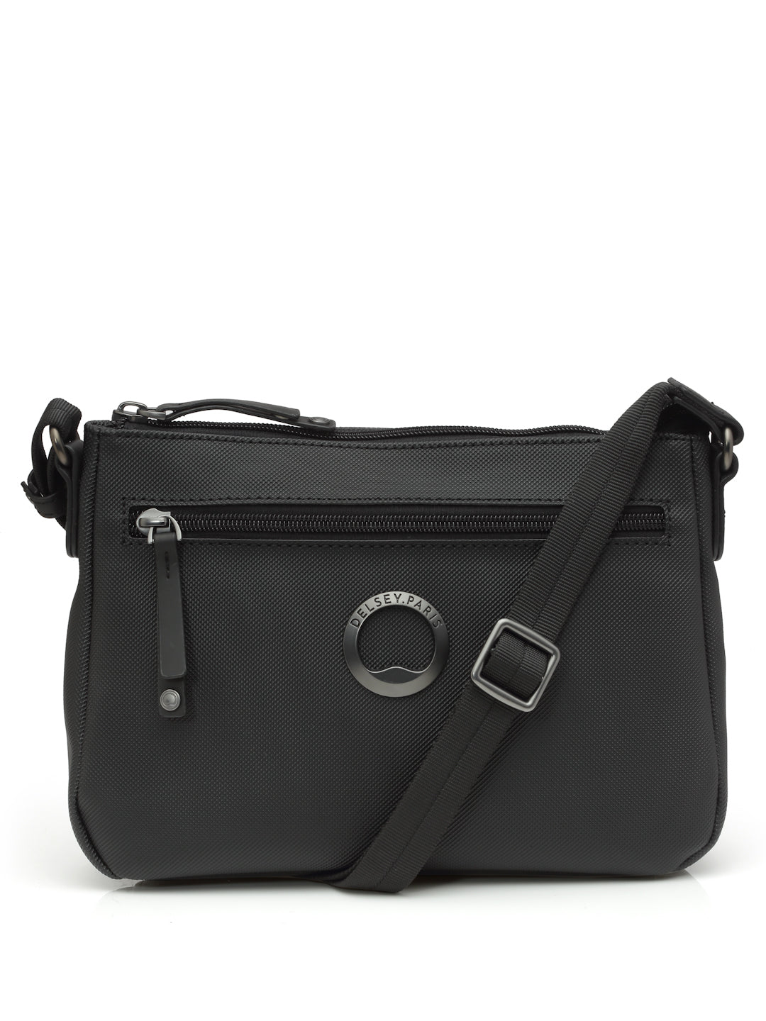 Delsey Paris Lepic Crossbody Travel Bag in Black
