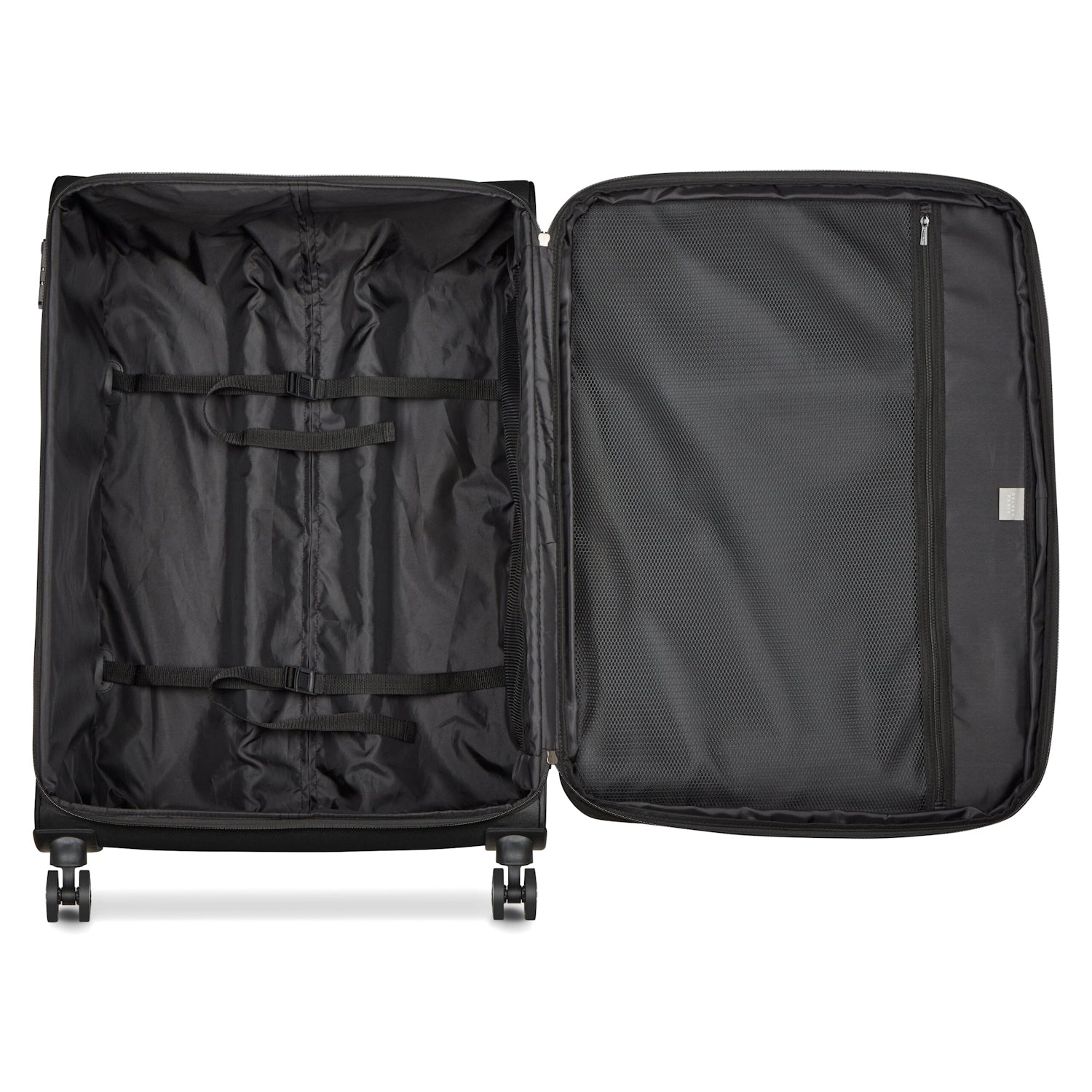 Delsey Paris Jennifer check-in suitcase L 82cm expandable in Black-interior