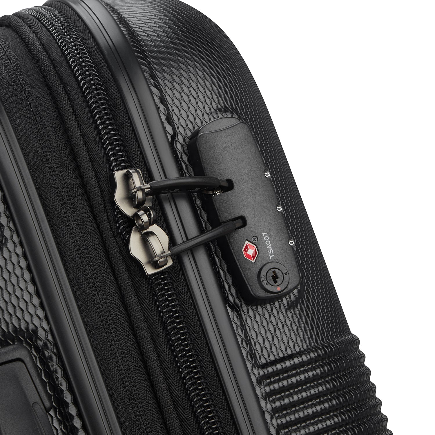 Delsey Paris Flanerie SE cabin suitcase S 55cm expandable in black-TSA lock