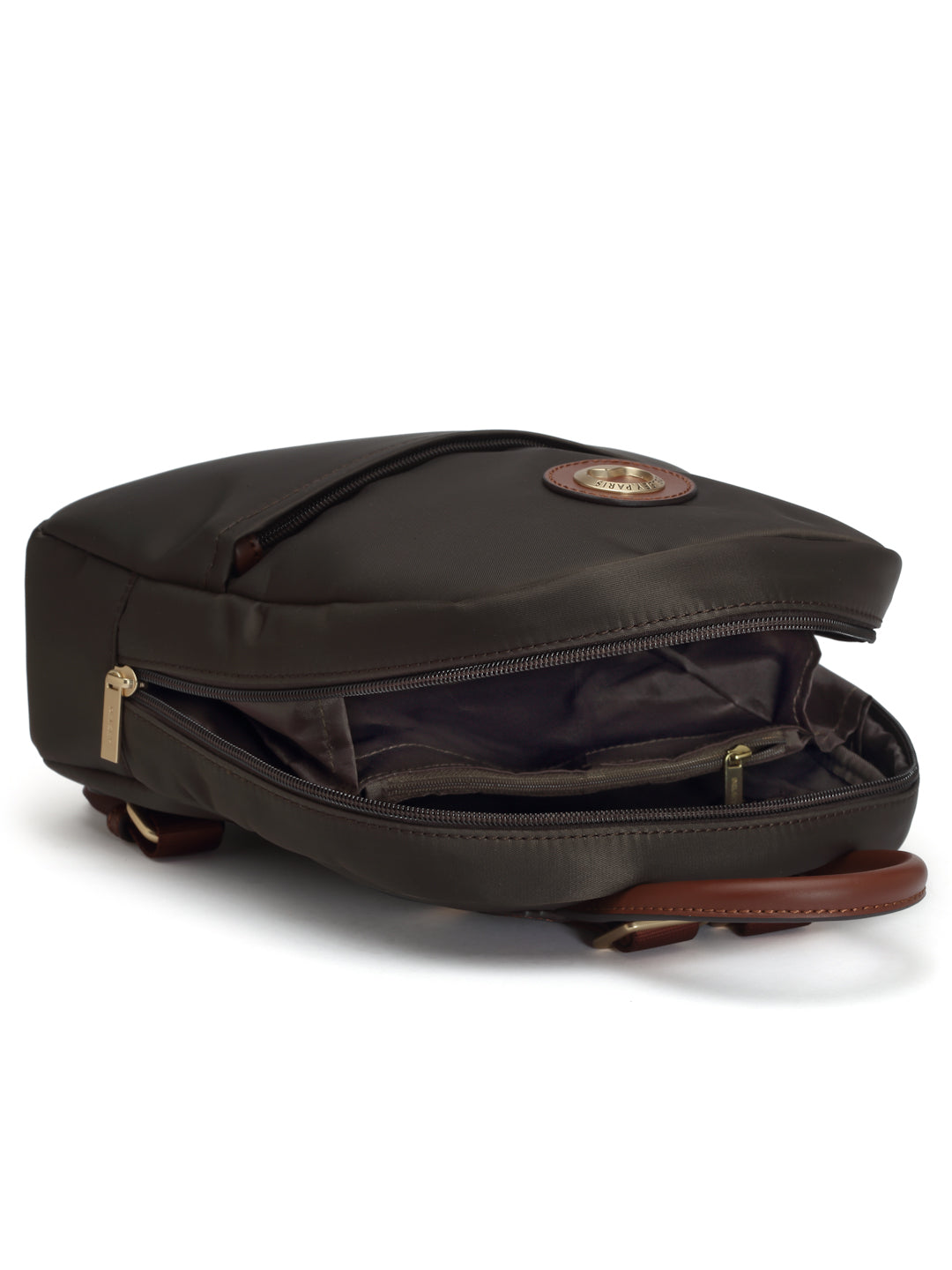 Delsey Paris Courbevoie Travel Backpack in Brown