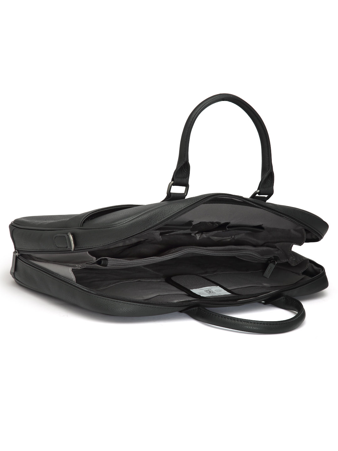 Delsey Paris Custine Satchel laptop bag 17.3 inch in black