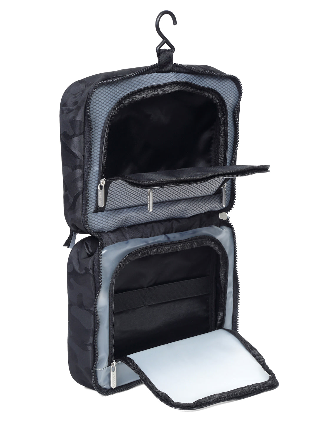 Delsey Paris Accessory 2.0 Wet Case Travel Organizer in Black-interior side view