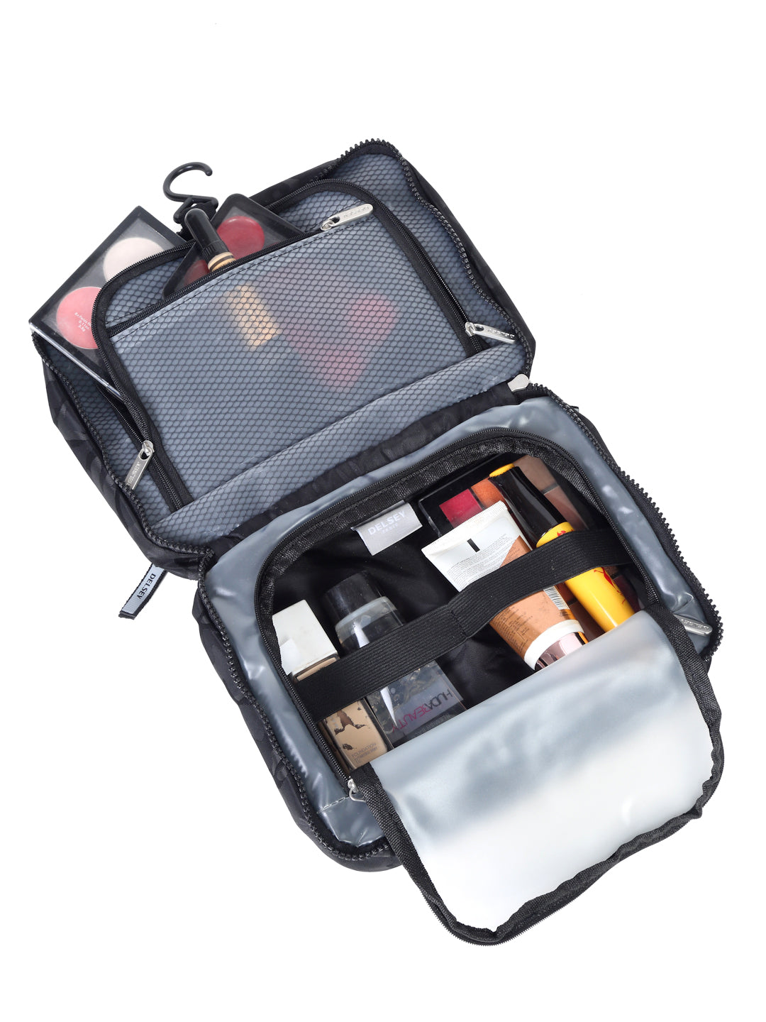 Delsey Paris Accessory 2.0 Wet Case Travel Organizer in Black-interior