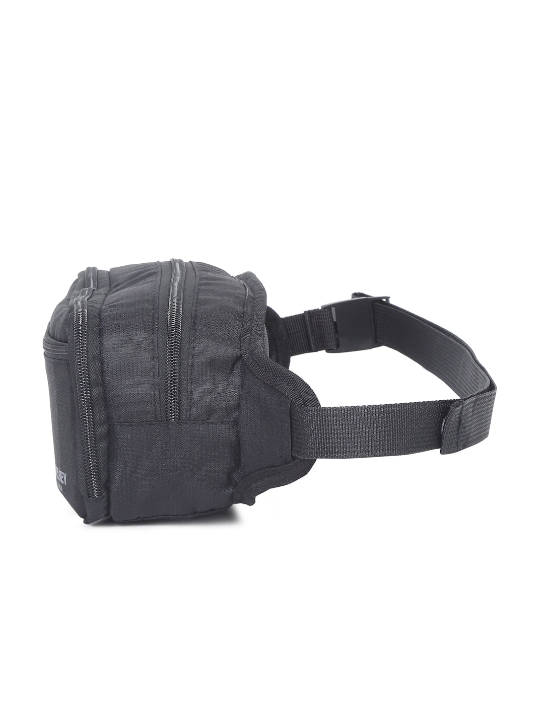 Delsey Paris TN Organised Belt Bag Travel Waist Pack in Black