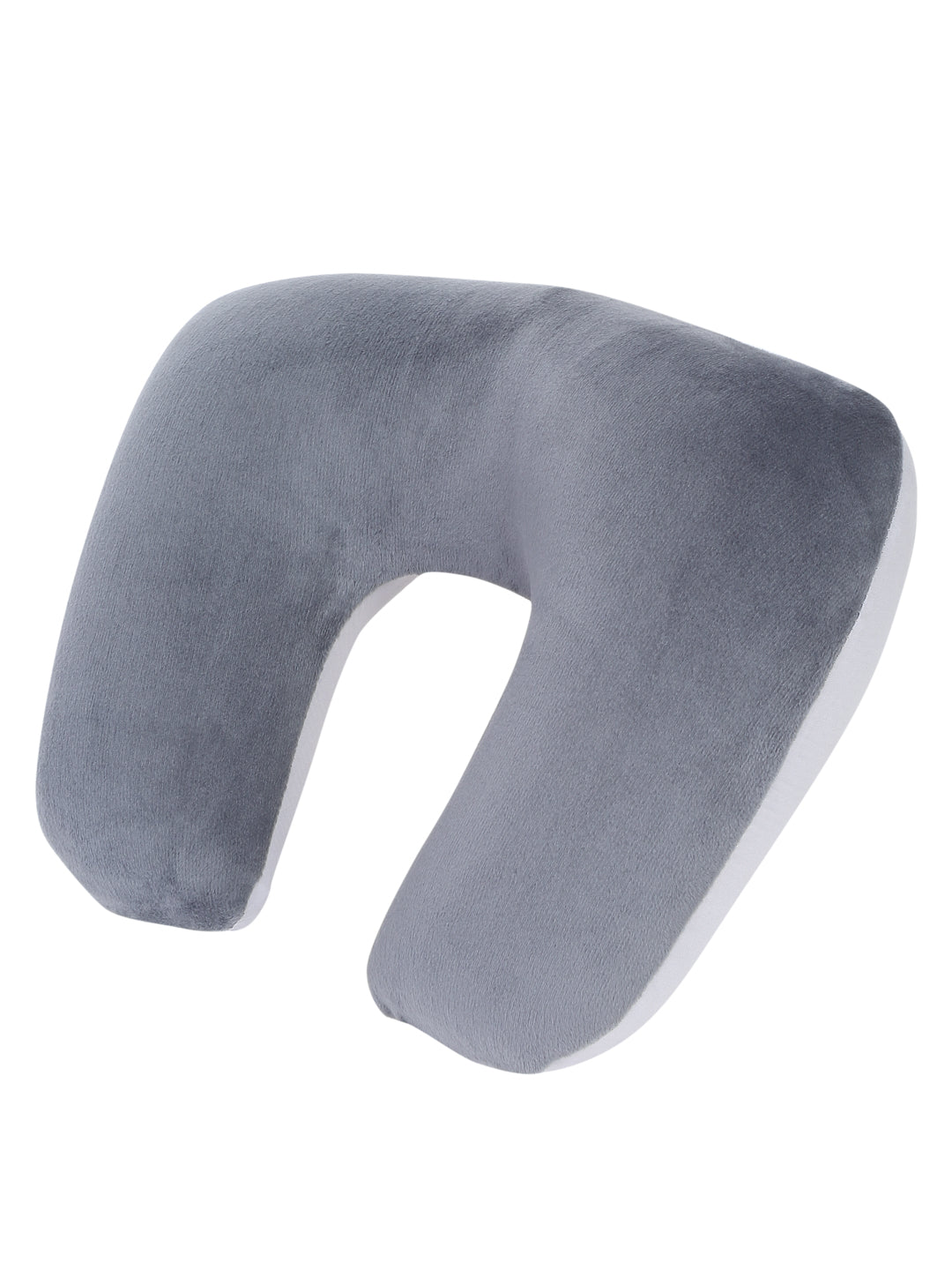 Delsey Paris Inflatable Travel Neck Pillow in Grey