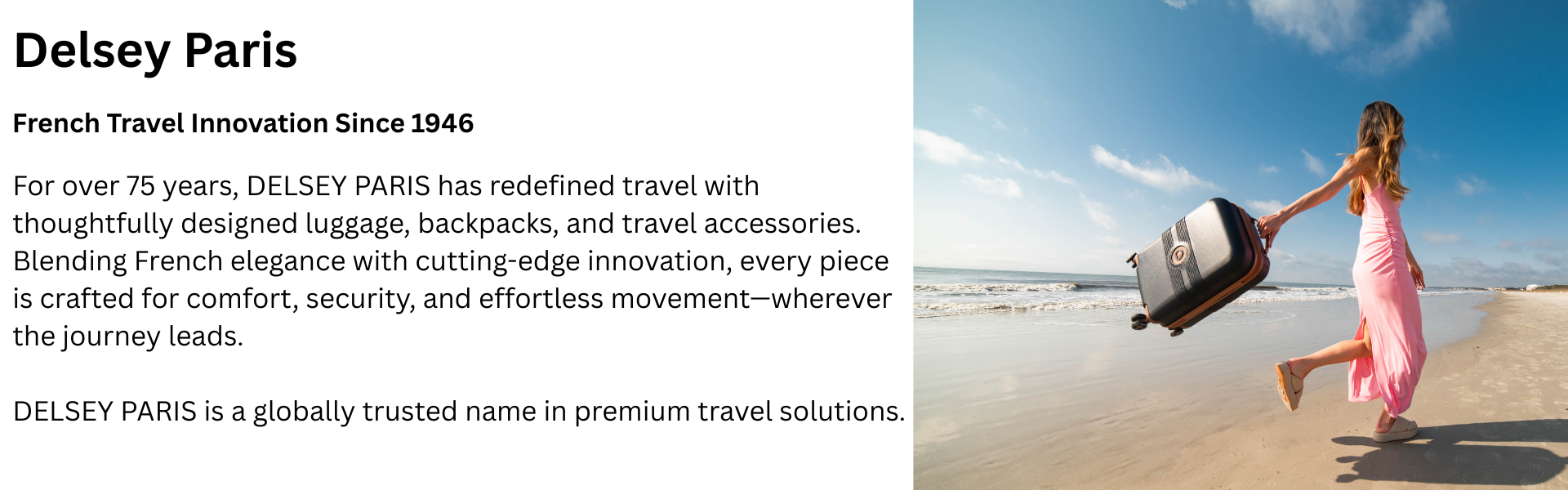 Delsey Paris banner