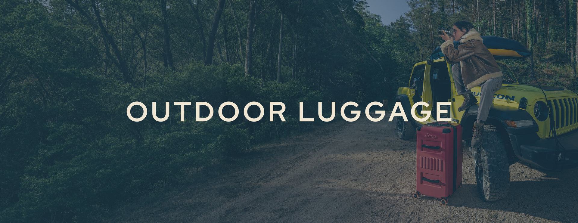 Outdoor Luggage banner