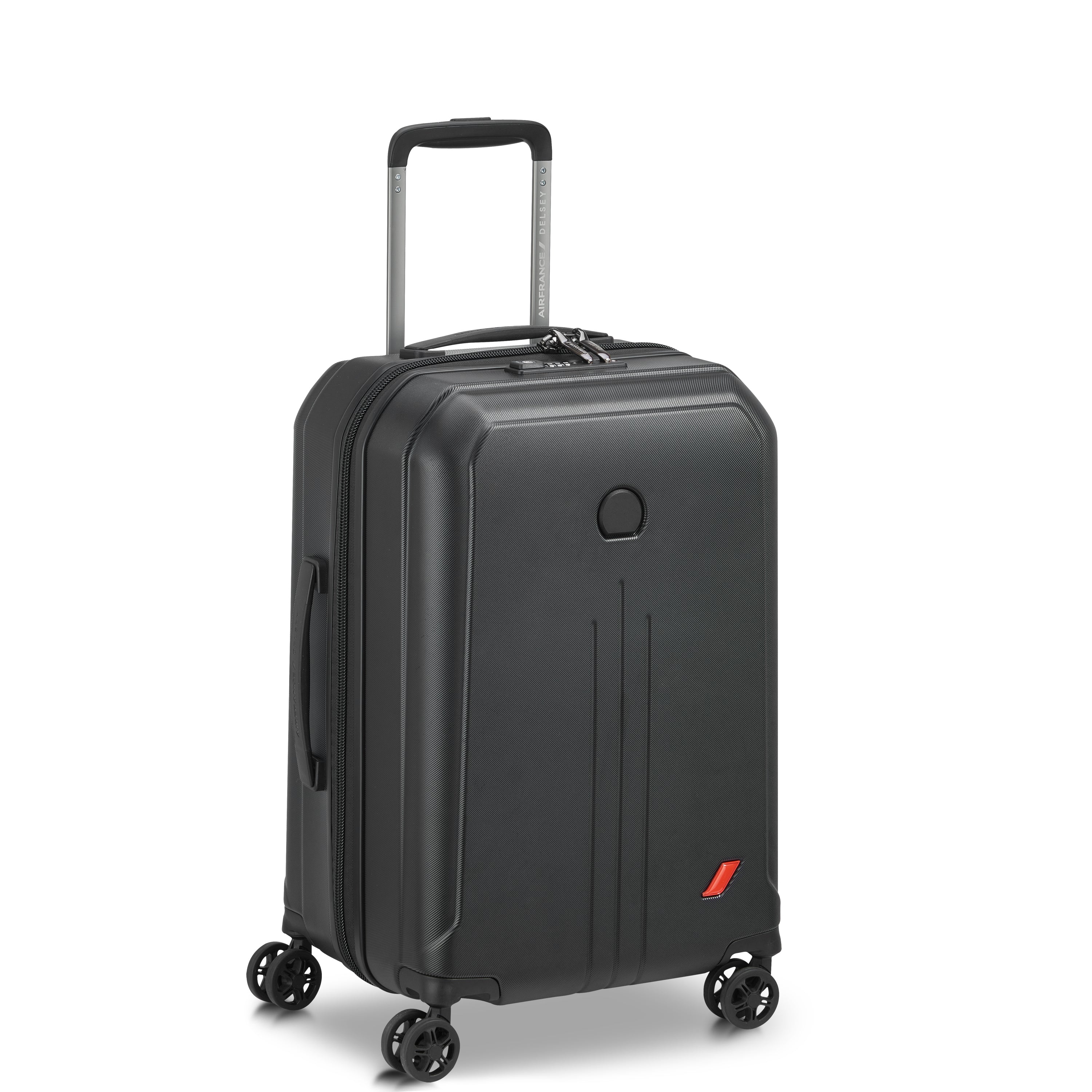 Delsey Paris Allure cabin suitcase S 55cm in Black-side view
