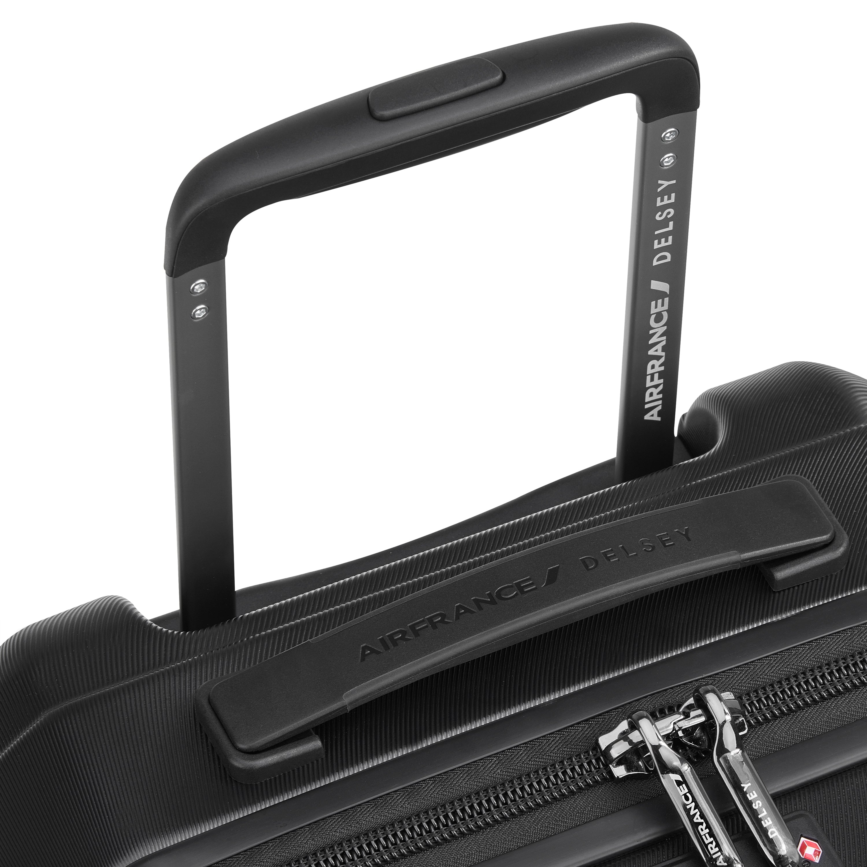 Delsey Paris Allure cabin suitcase S 55cm in Black-telescopic handle