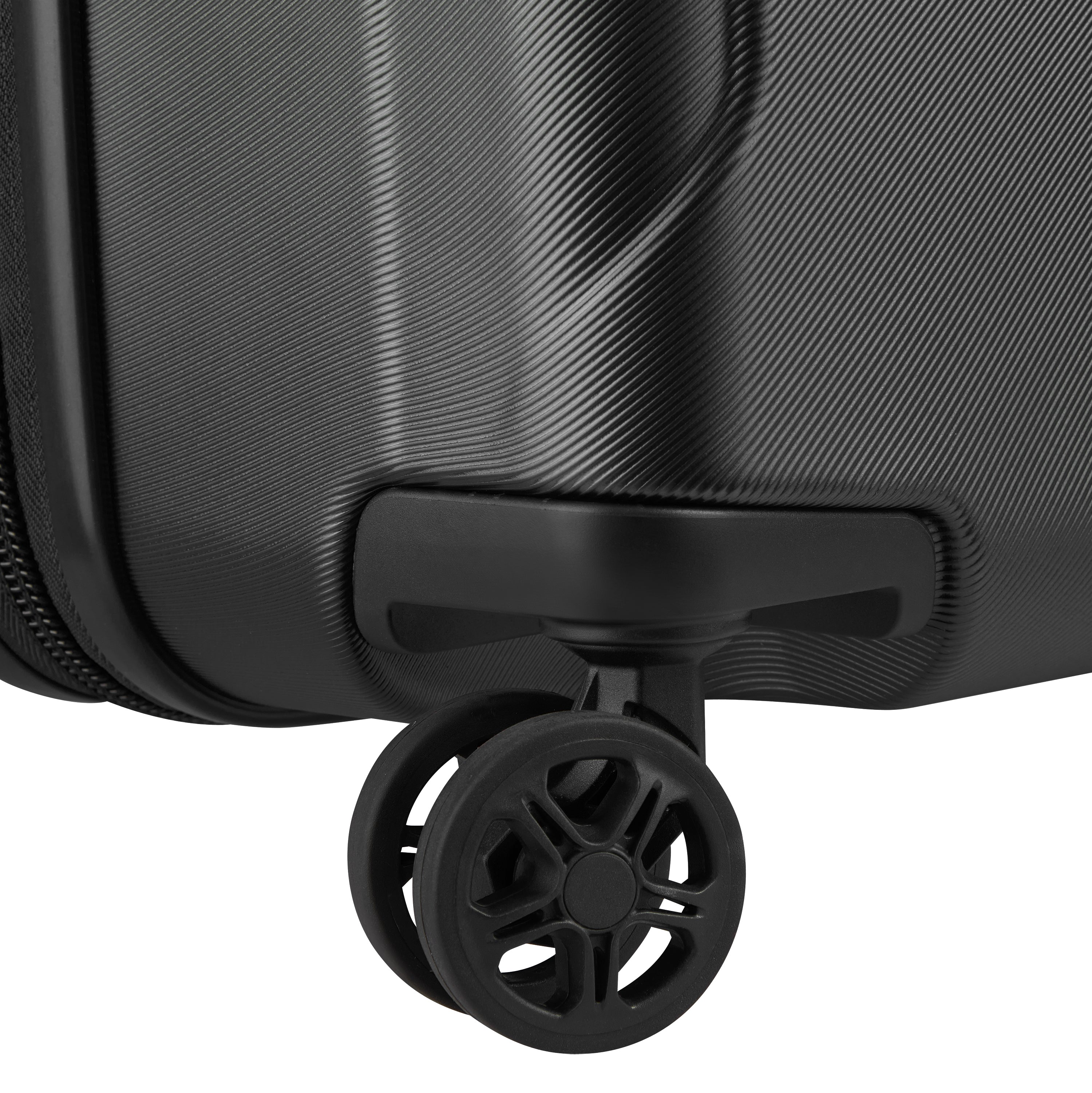 Delsey Paris Allure check-in suitcase M 65cm in Black-wheel