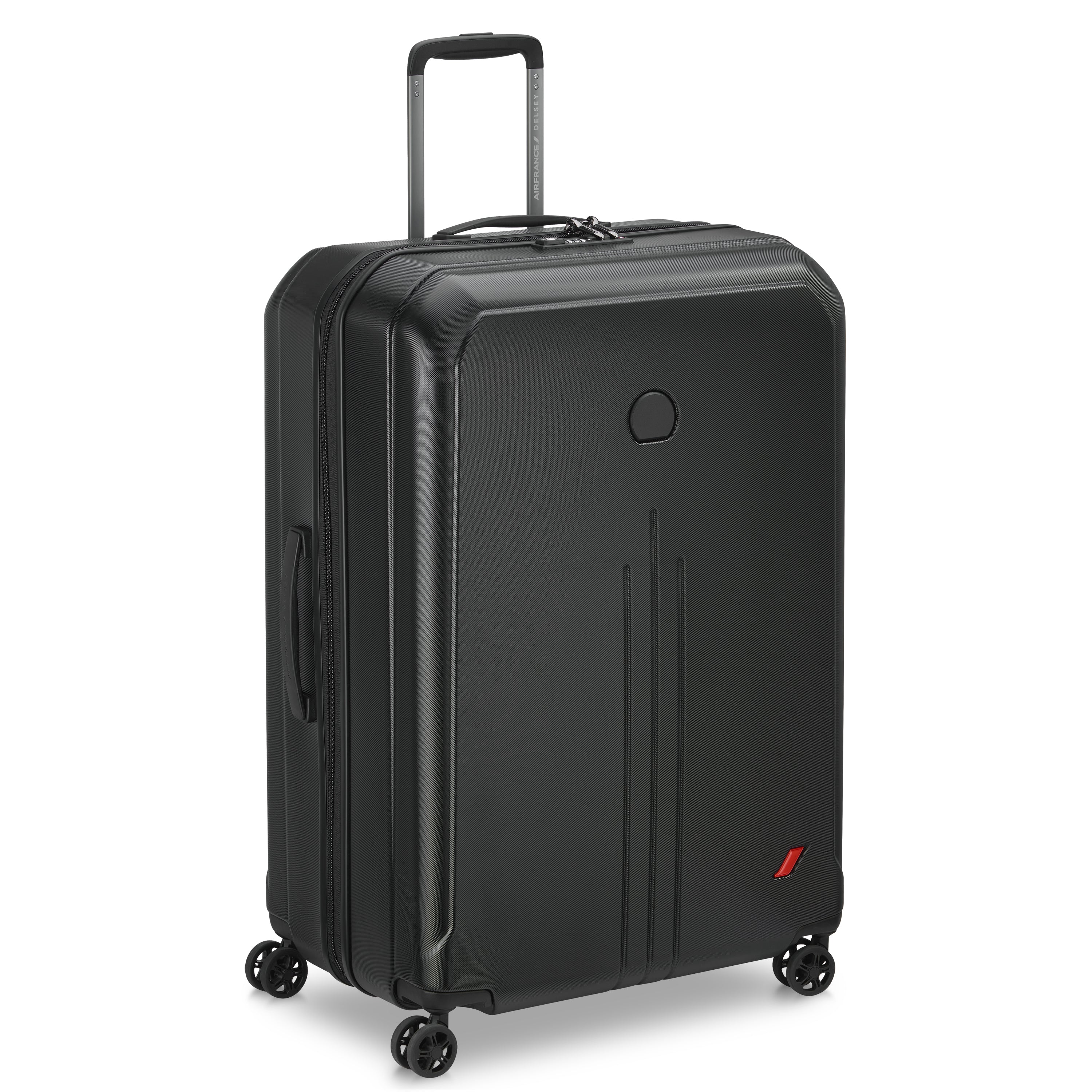 Delsey Paris Allure check-in suitcase L 75cm in Black-side view