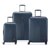 Delsey Paris Allure set of 3 suitcases in Navy
