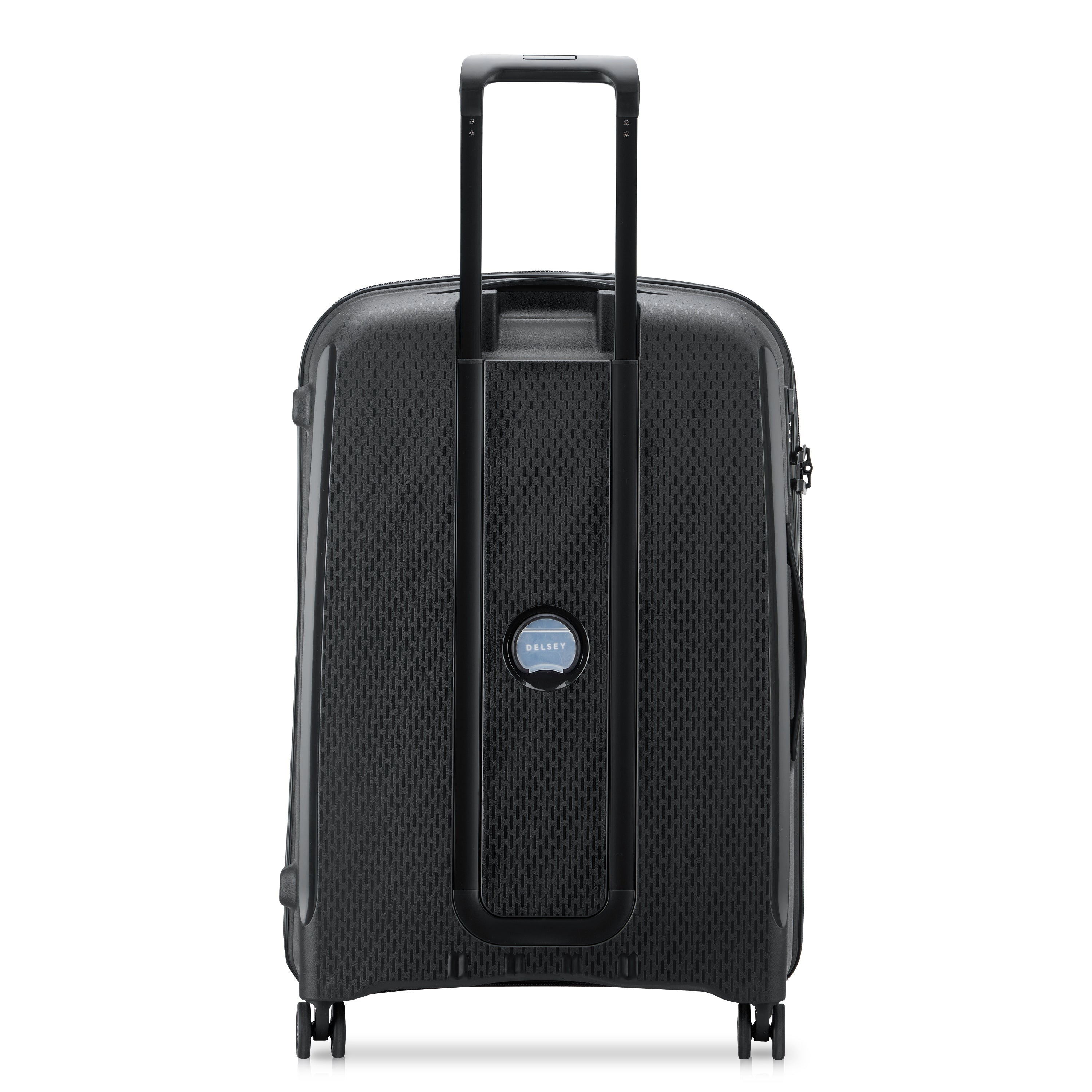 Delsey Paris Belmont Plus 71cm Large Expandable Check-in Suitcase in Black