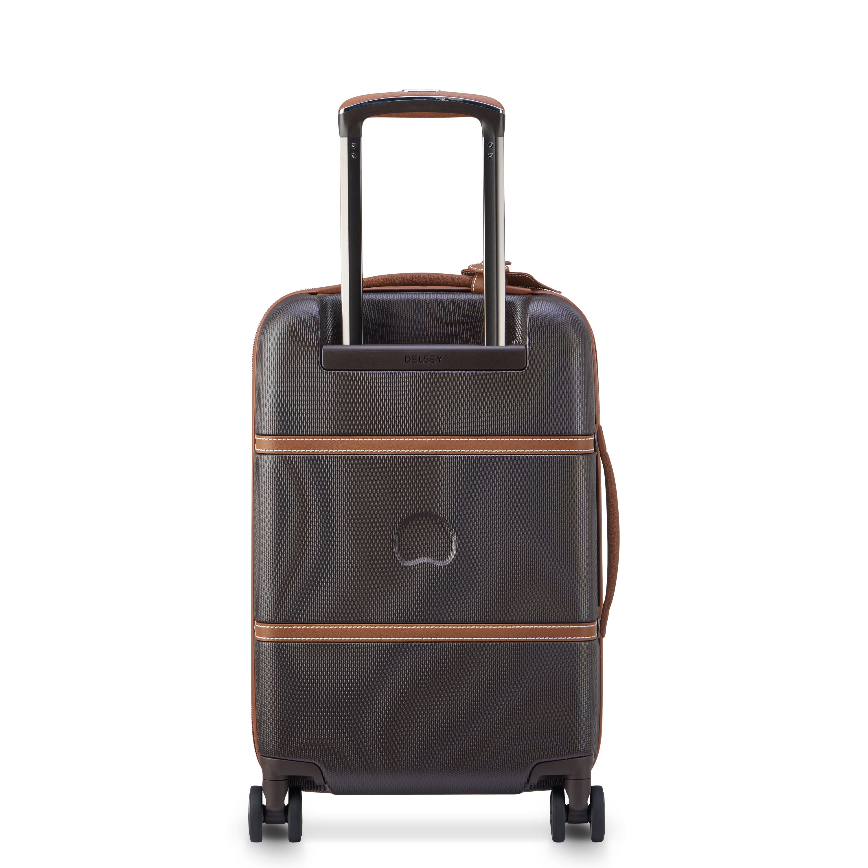 Delsey Paris Chatelet Air 2.0 carry-on suitcase S 55cm in Brown-rear view
