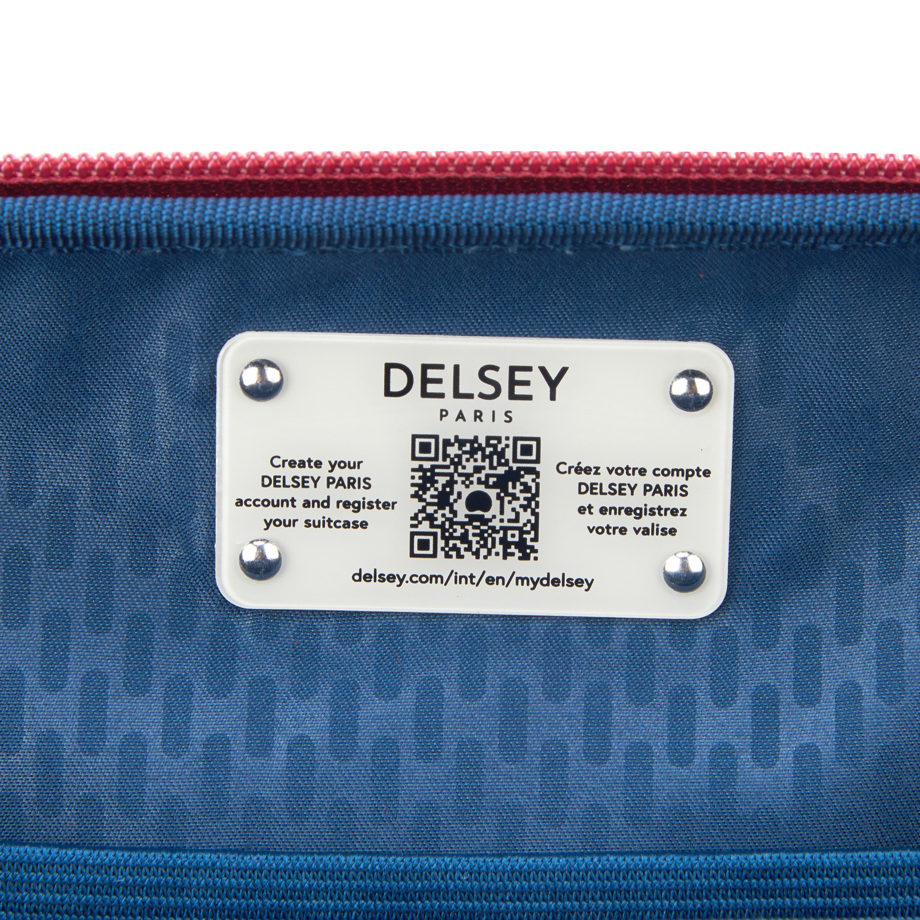 Delsey Paris Chatelet Air 2.0 Clutch Travel Pouch in Pink-Interior