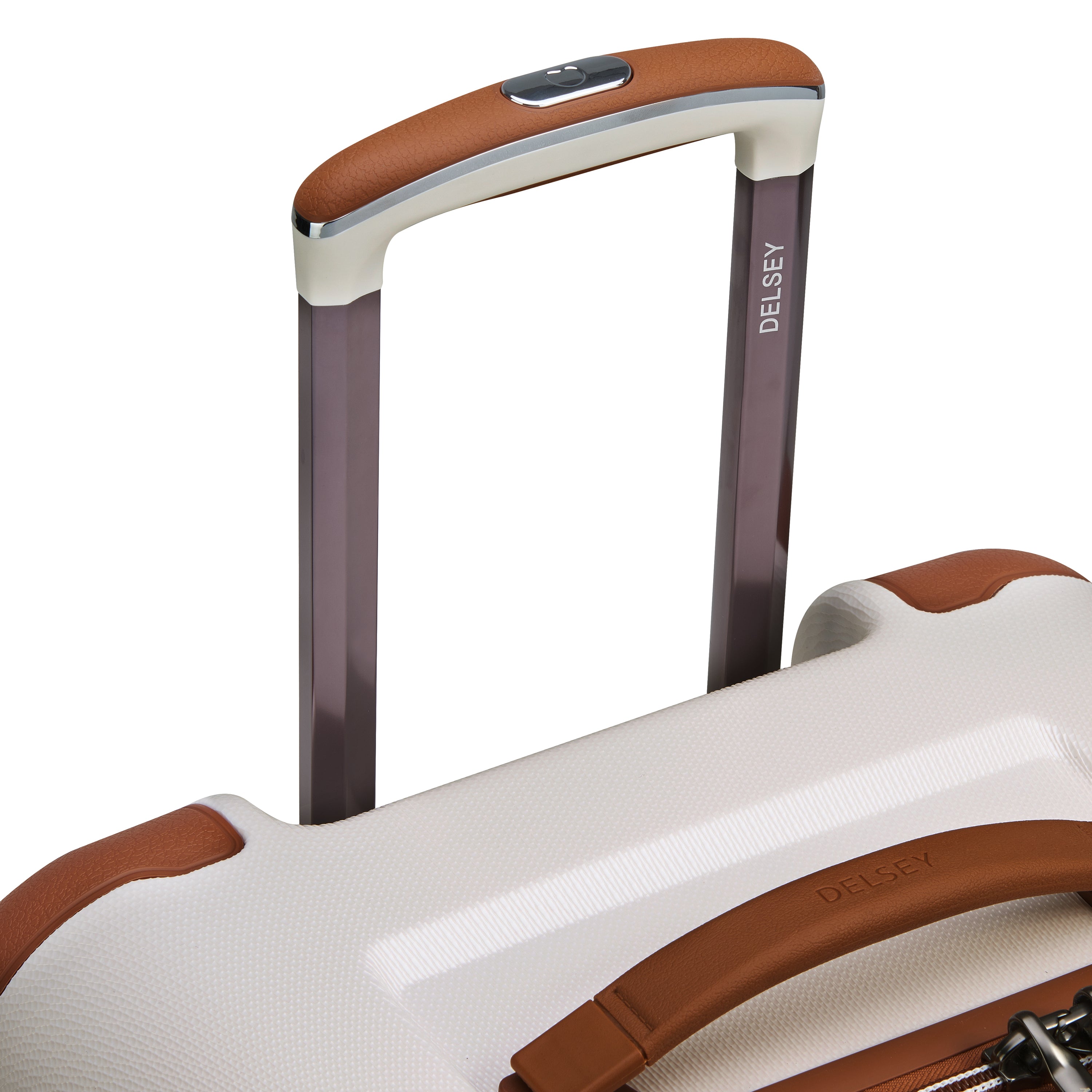 Delsey Paris Chatelet Air 2.0 check-in trunk suitcase L 73cm in Angora-telescopic handle