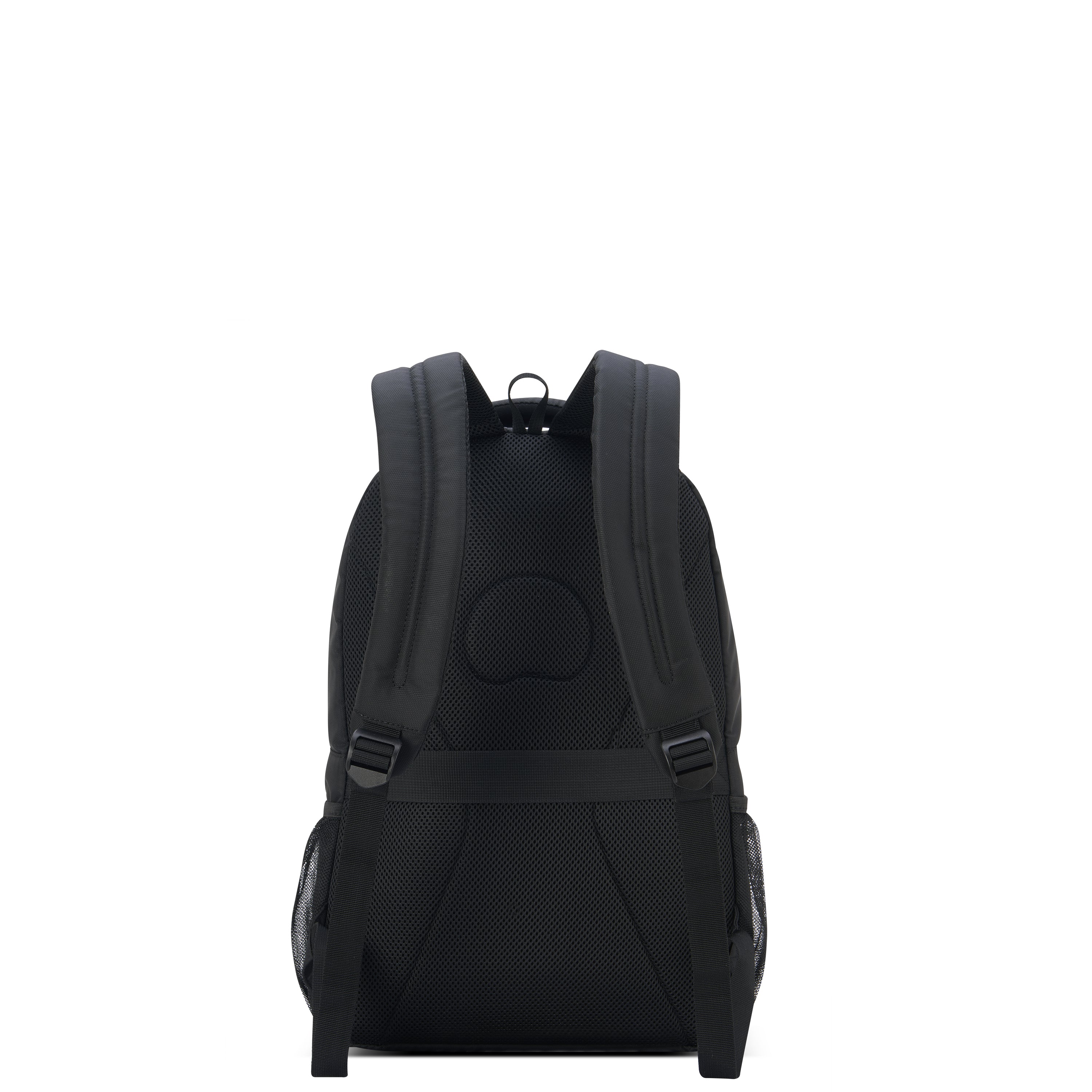 Delsey Paris Element Aviator 2CPT backpack for 15.6 inch laptop in Black-Rear view