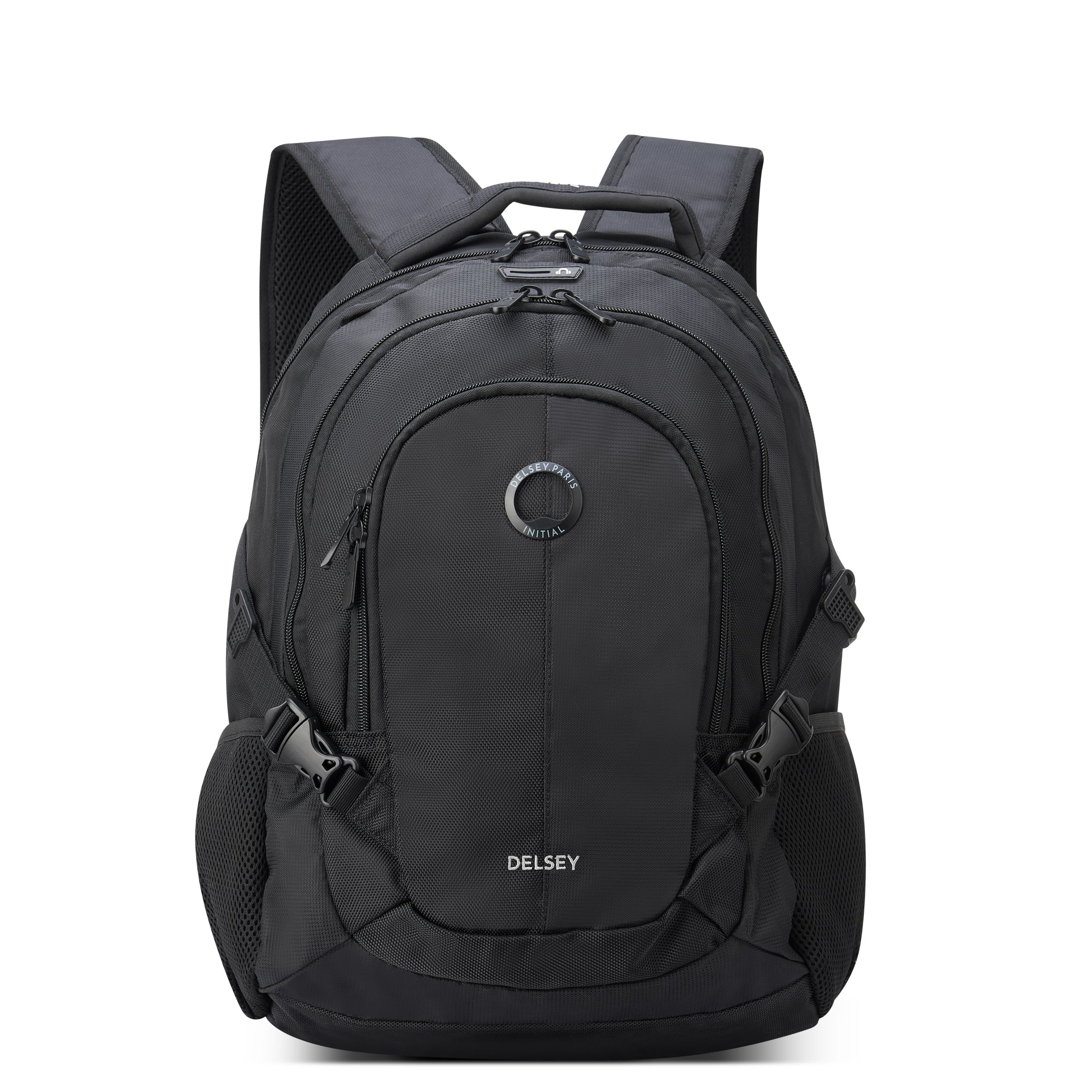 Delsey Paris Element Navigator 2CPT backpack for 15.6 inch laptop in Black