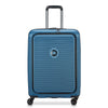 Delsey Paris Freestyle 66cm Expandable Front-Opening Check-in Suitcase in Blue
