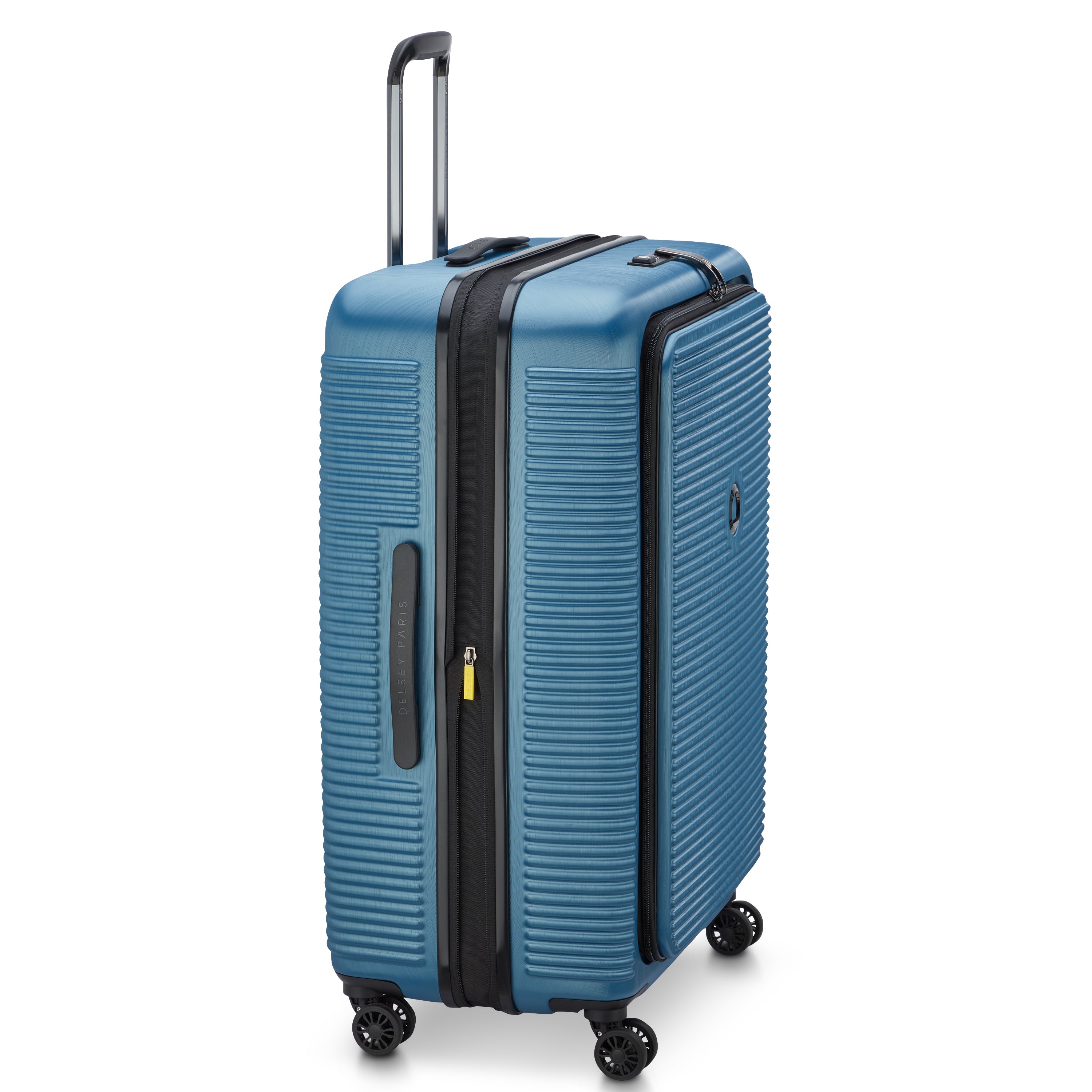 Delsey Paris Freestyle 76cm Expandable Front-Opening Check-in Suitcase in Blue
