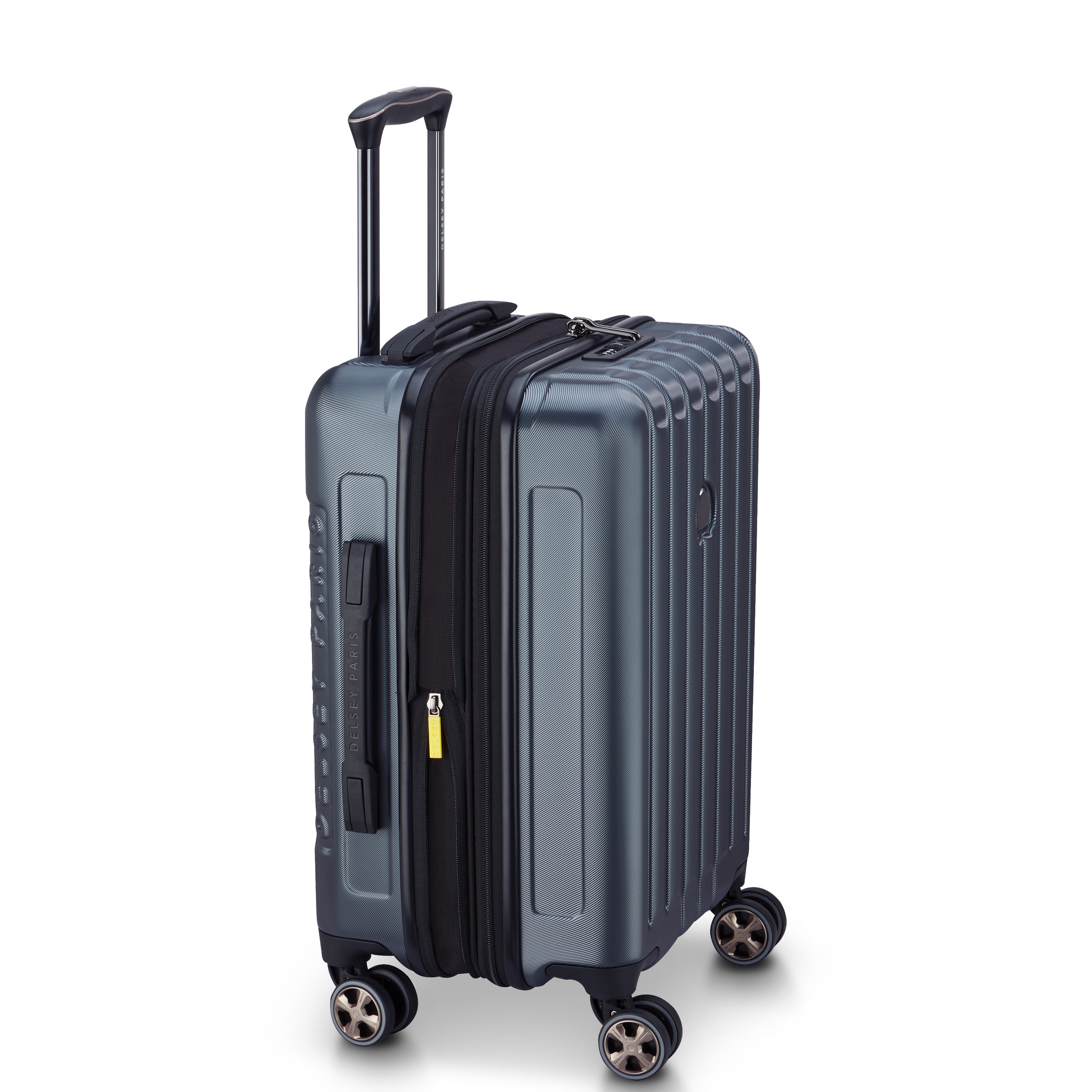 Delsey Paris Longitude cabin suitcase S 55cm expandable in Anthracite