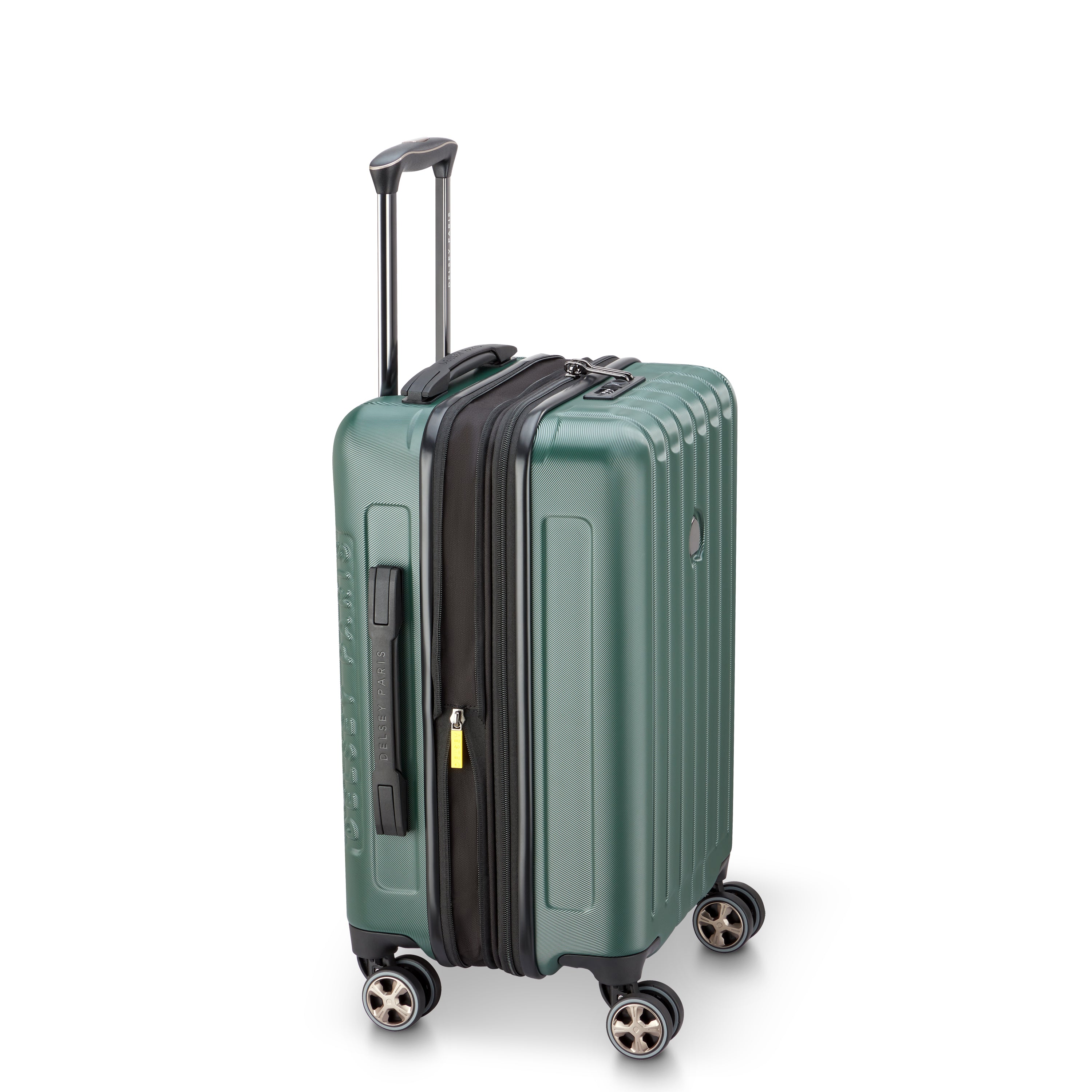 Delsey Paris Longitude cabin suitcase S 55cm expandable in Green