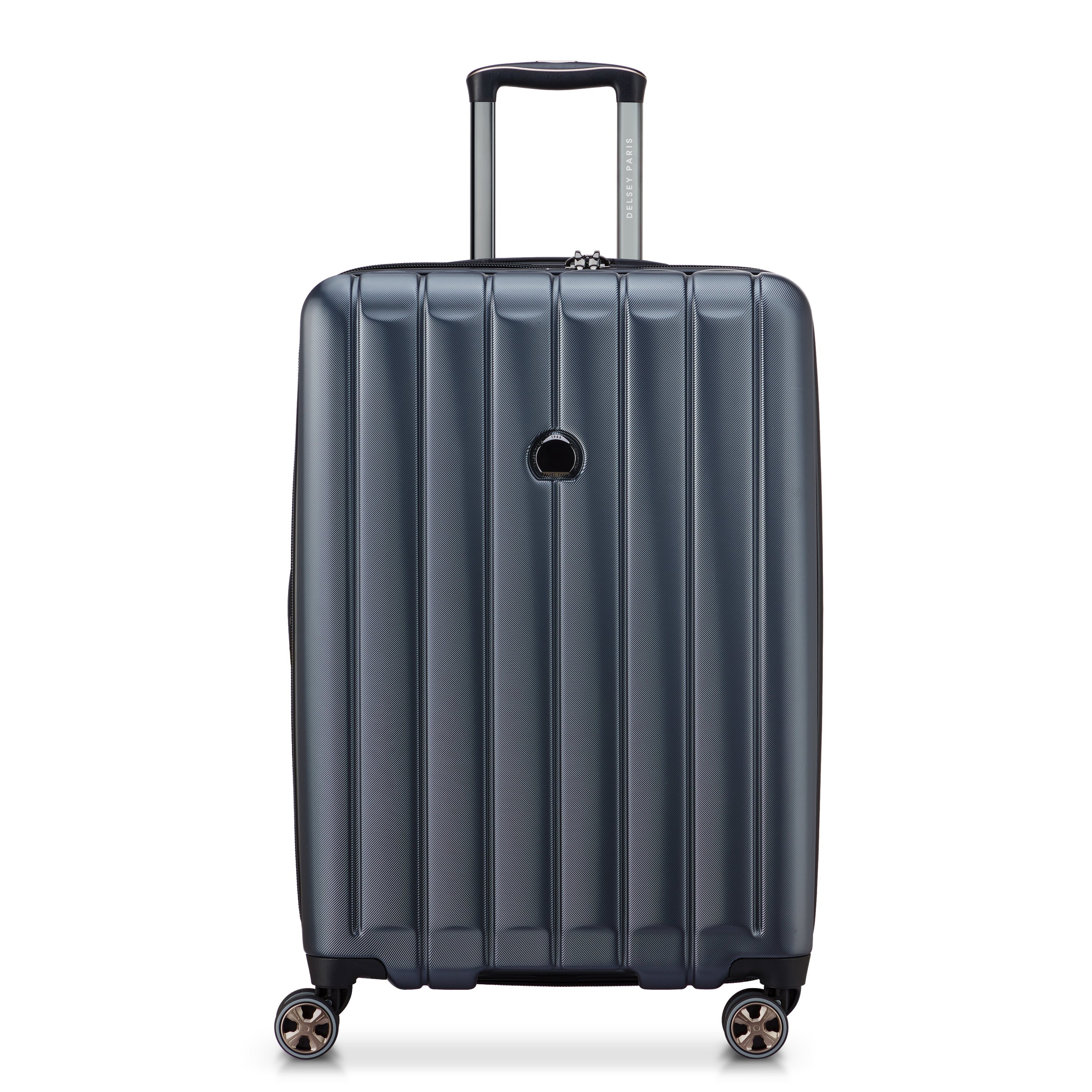Delsey Paris Longitude 69cm Medium Expandable Check-in Suitcase in Anthracite