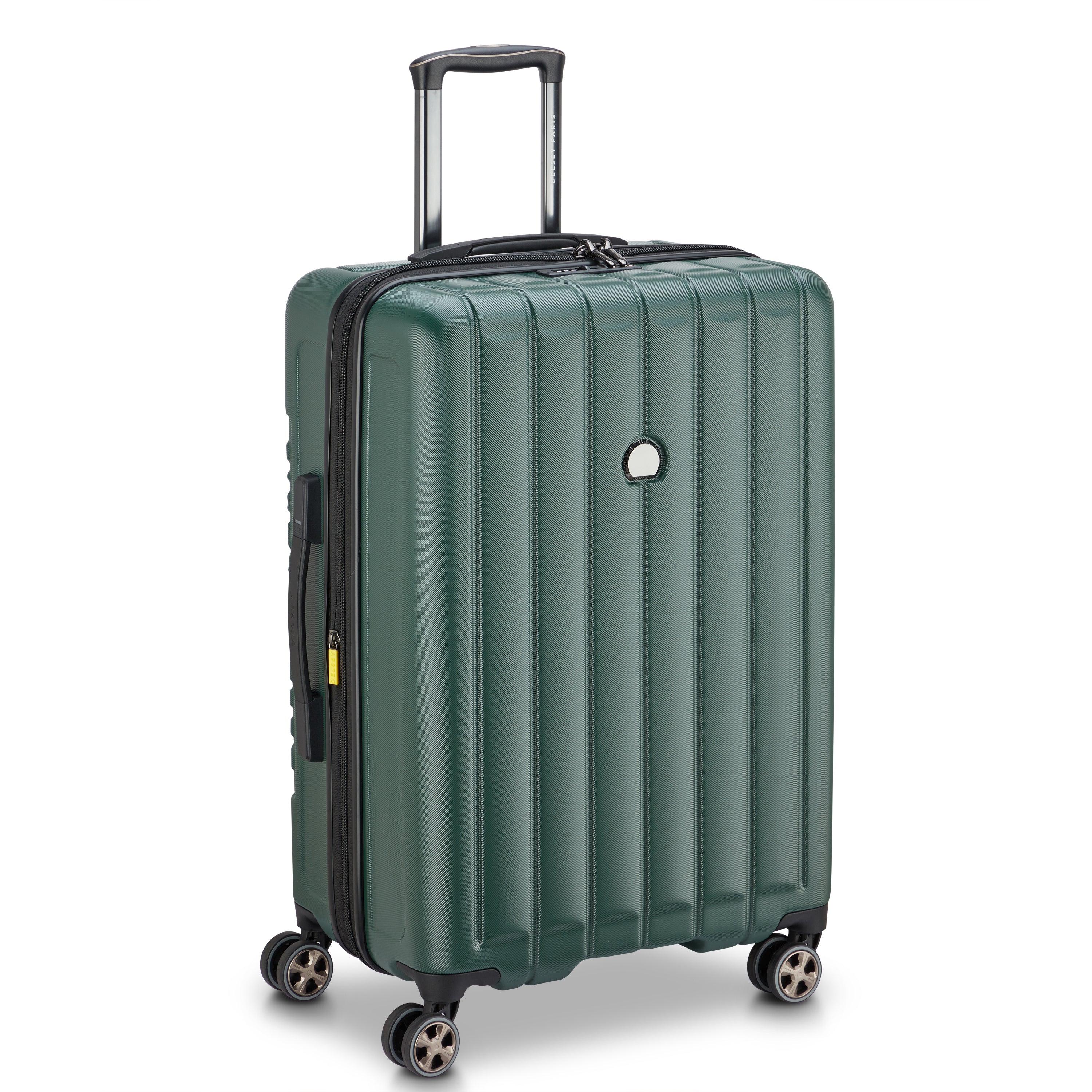 Delsey Paris Longitude 69cm Medium Expandable Check-in Suitcase in Green