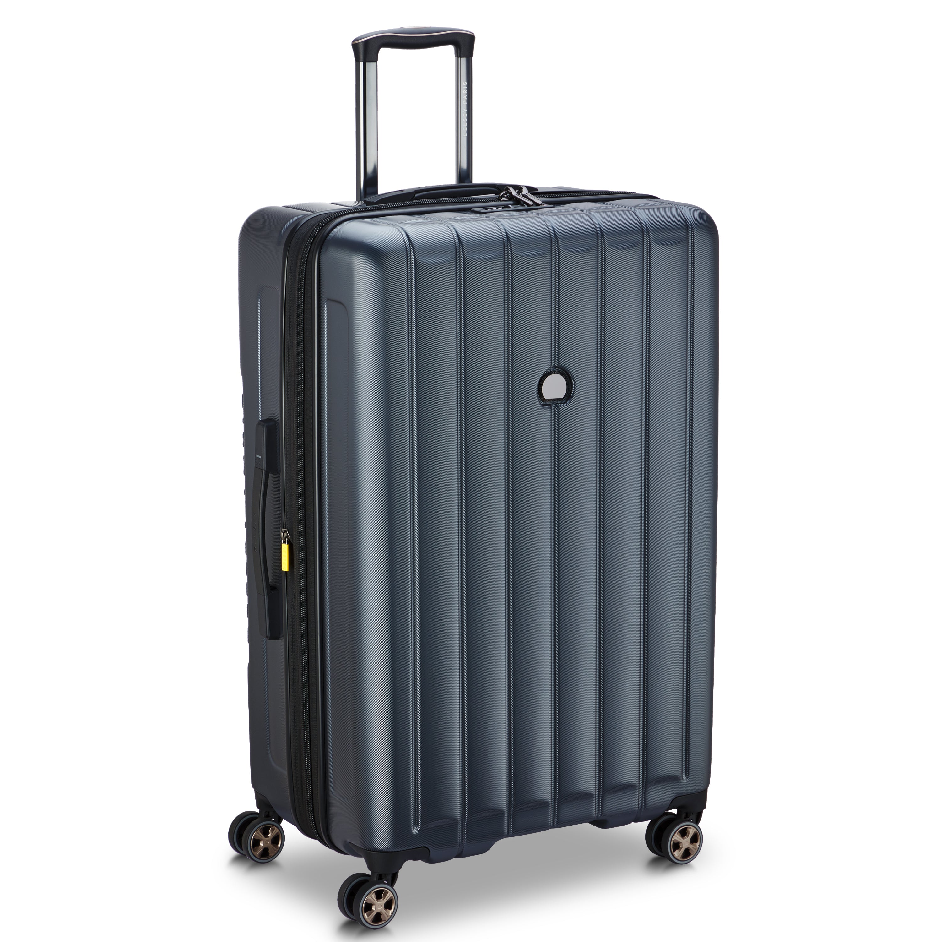 Delsey Paris Longitude 81cm XL Expandable Check-in Suitcase in Anthracite