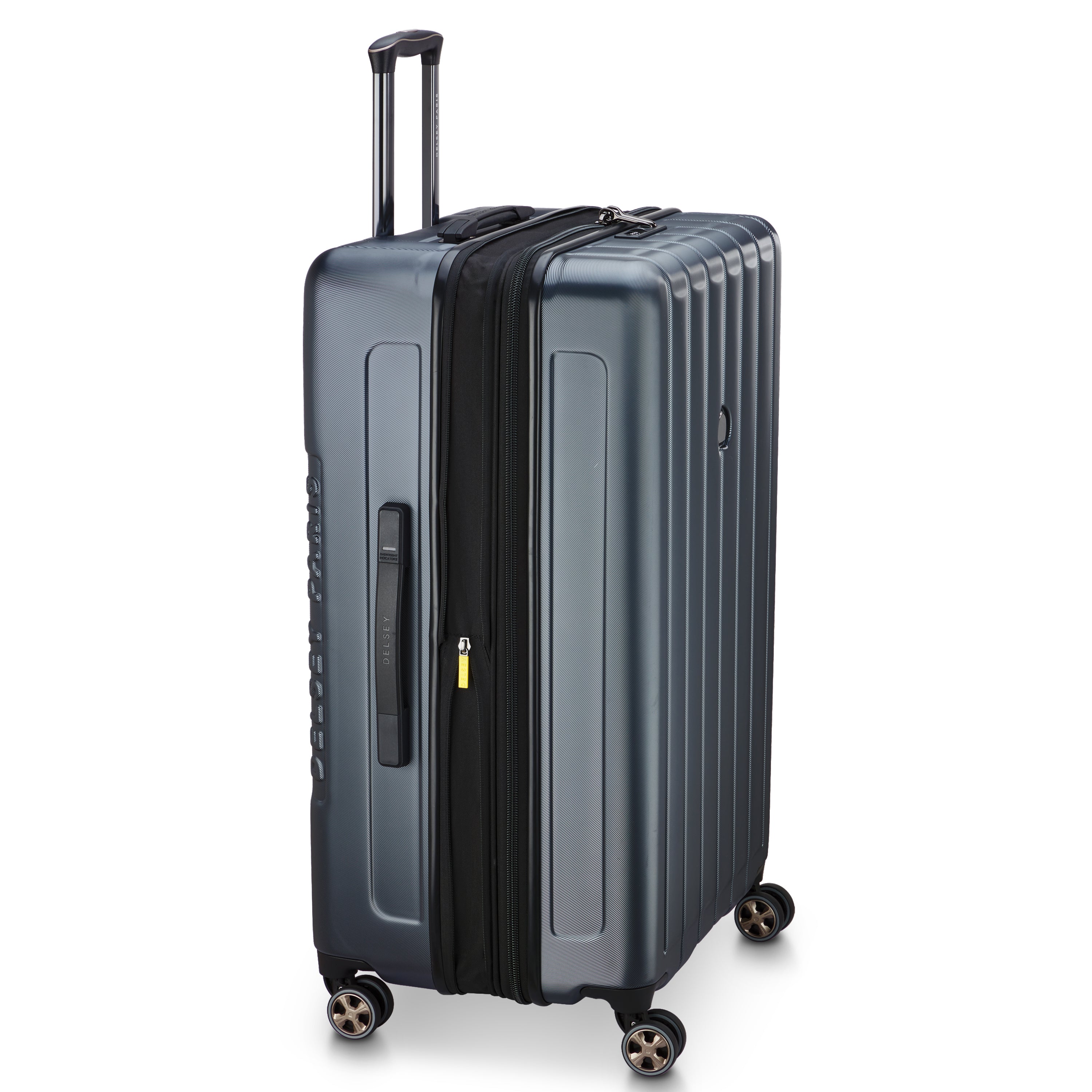 Delsey Paris Longitude 81cm XL Expandable Check-in Suitcase in Anthracite