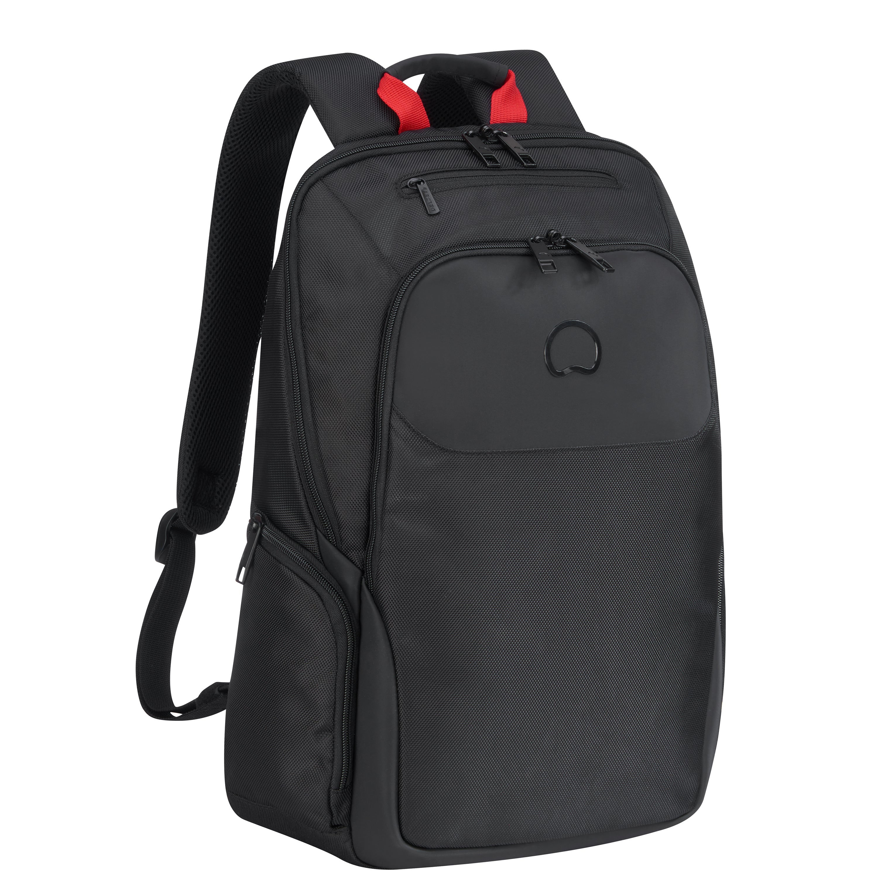 Delsey Paris Parvis Plus 15.6 Laptop Travel Backpack in Black