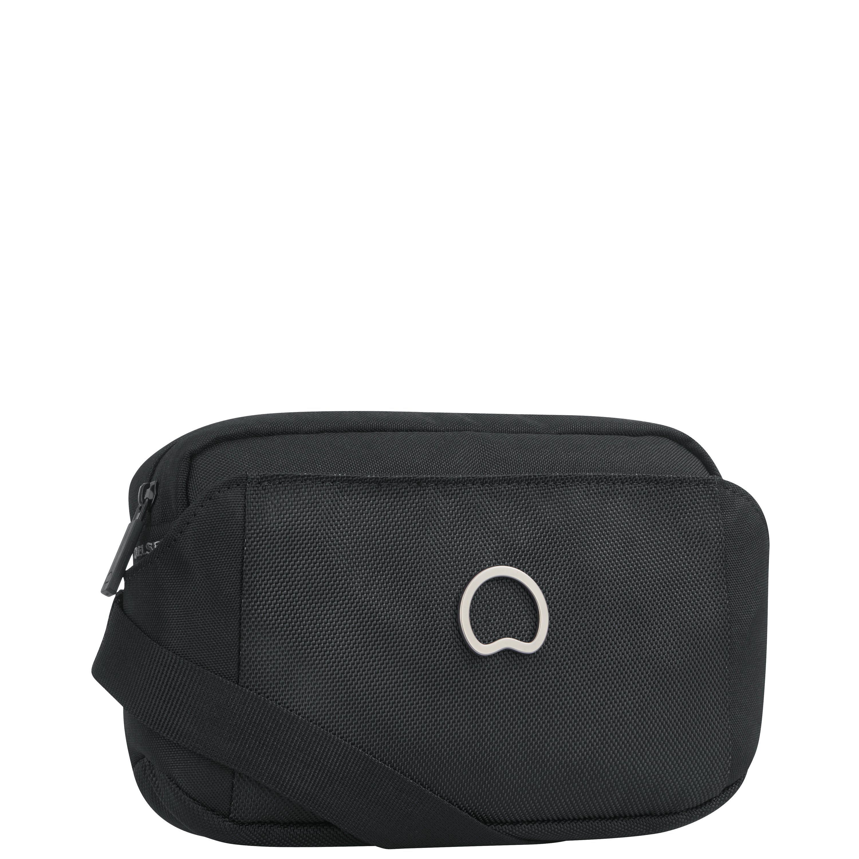 Delsey Paris Picpus belt bag in Black-side view