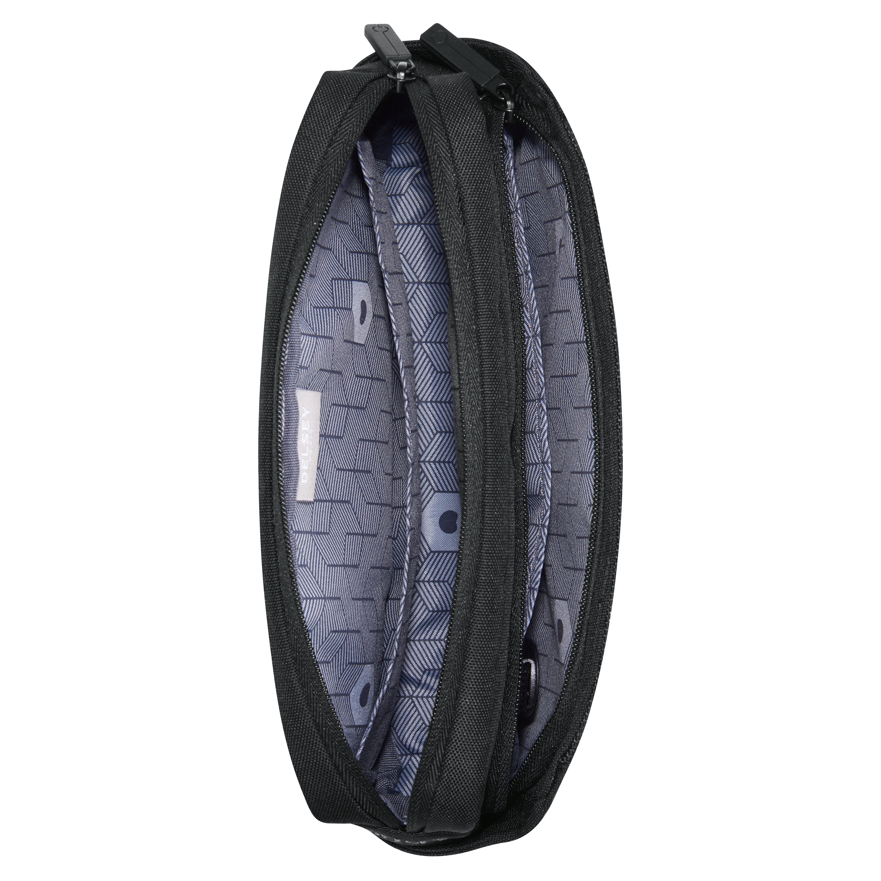 Delsey Paris Picpus belt bag in Black-interior