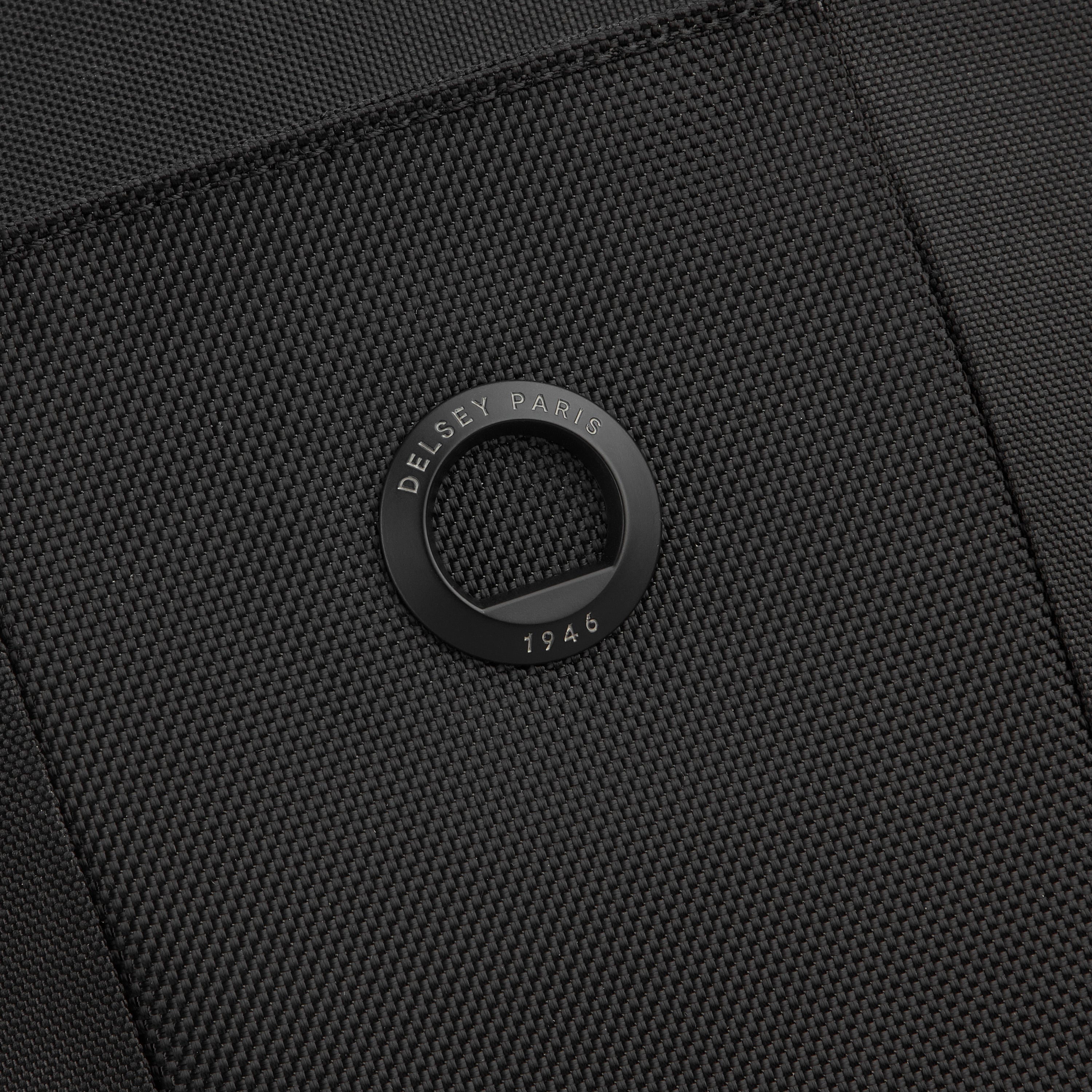 Delsey Paris Picpus Vertical Mini Crossbody Travel Bag in Black