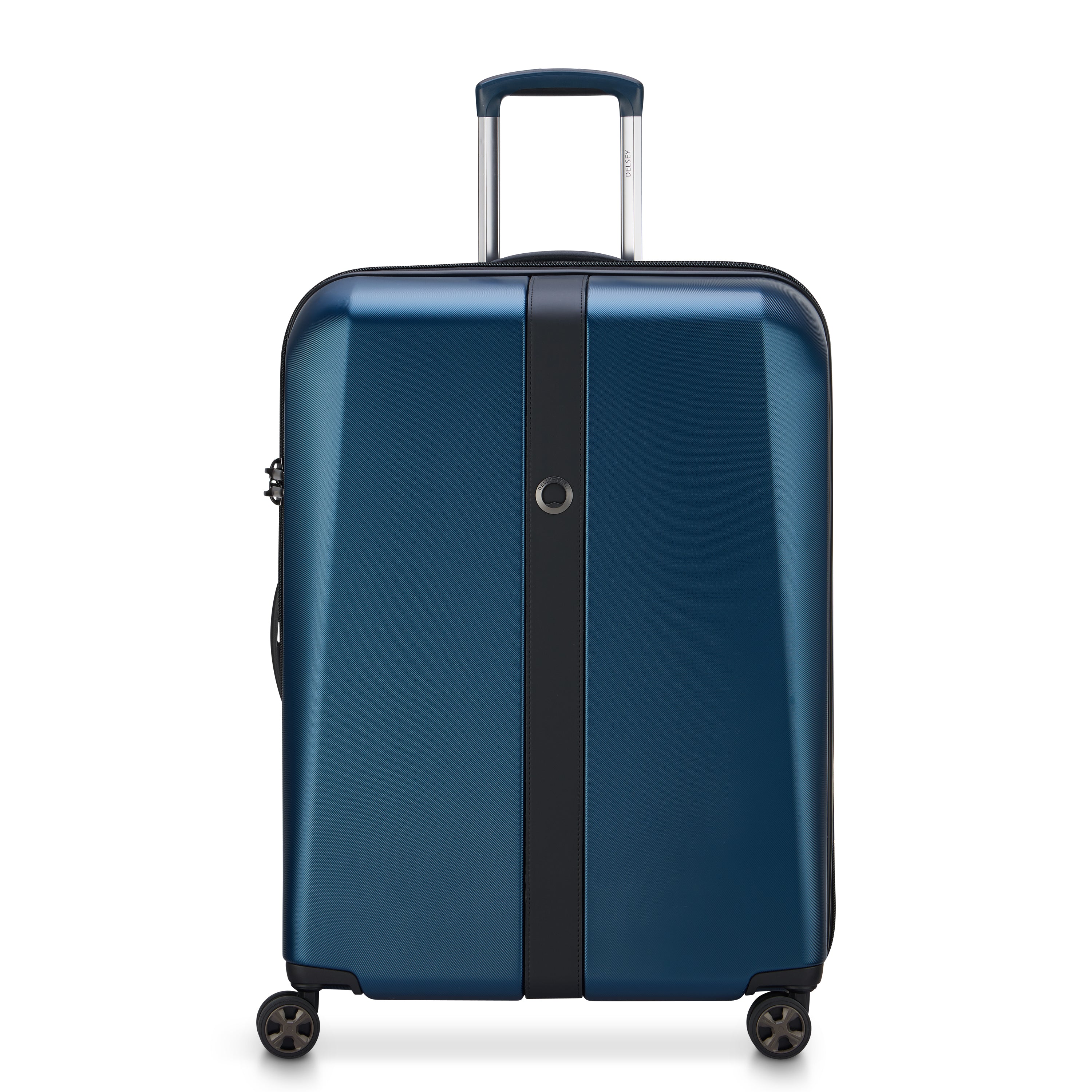 Delsey Paris Promenade Hard 2.0 check-in suitcase L 70cm expandable in Blue