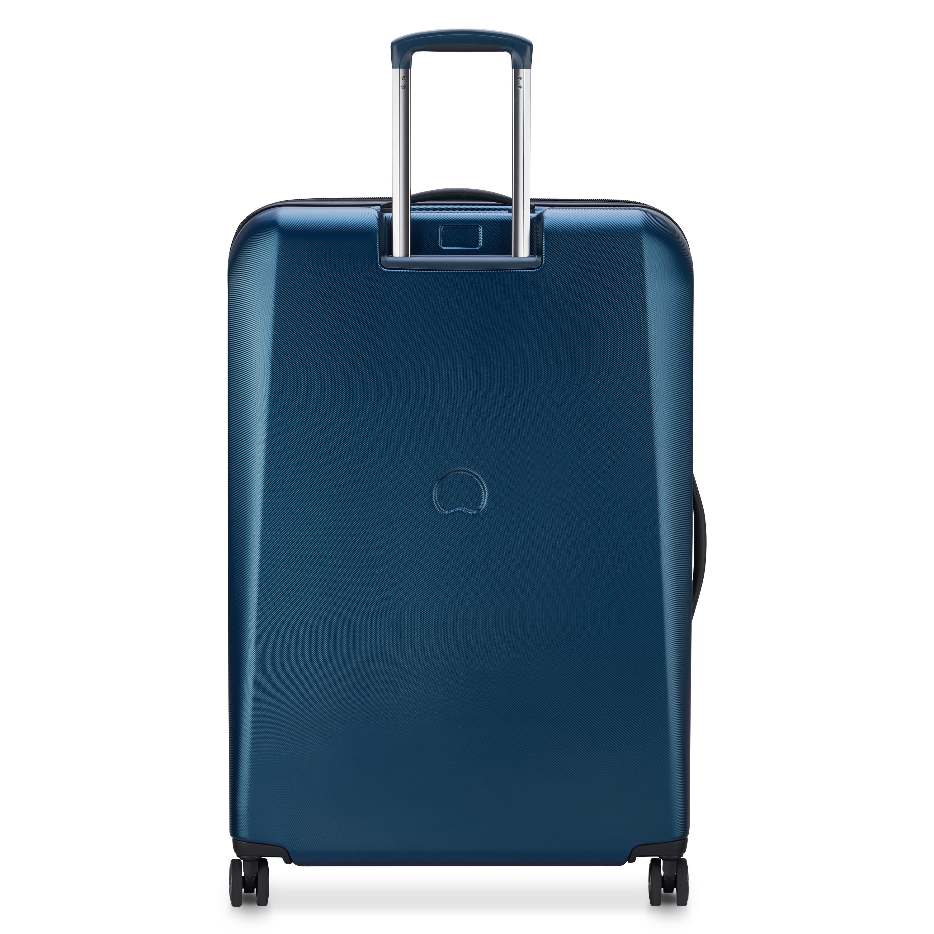 Delsey Paris Promenade Hard 2.0 check-in suitcase XL 82cm expandable in Blue-rear view