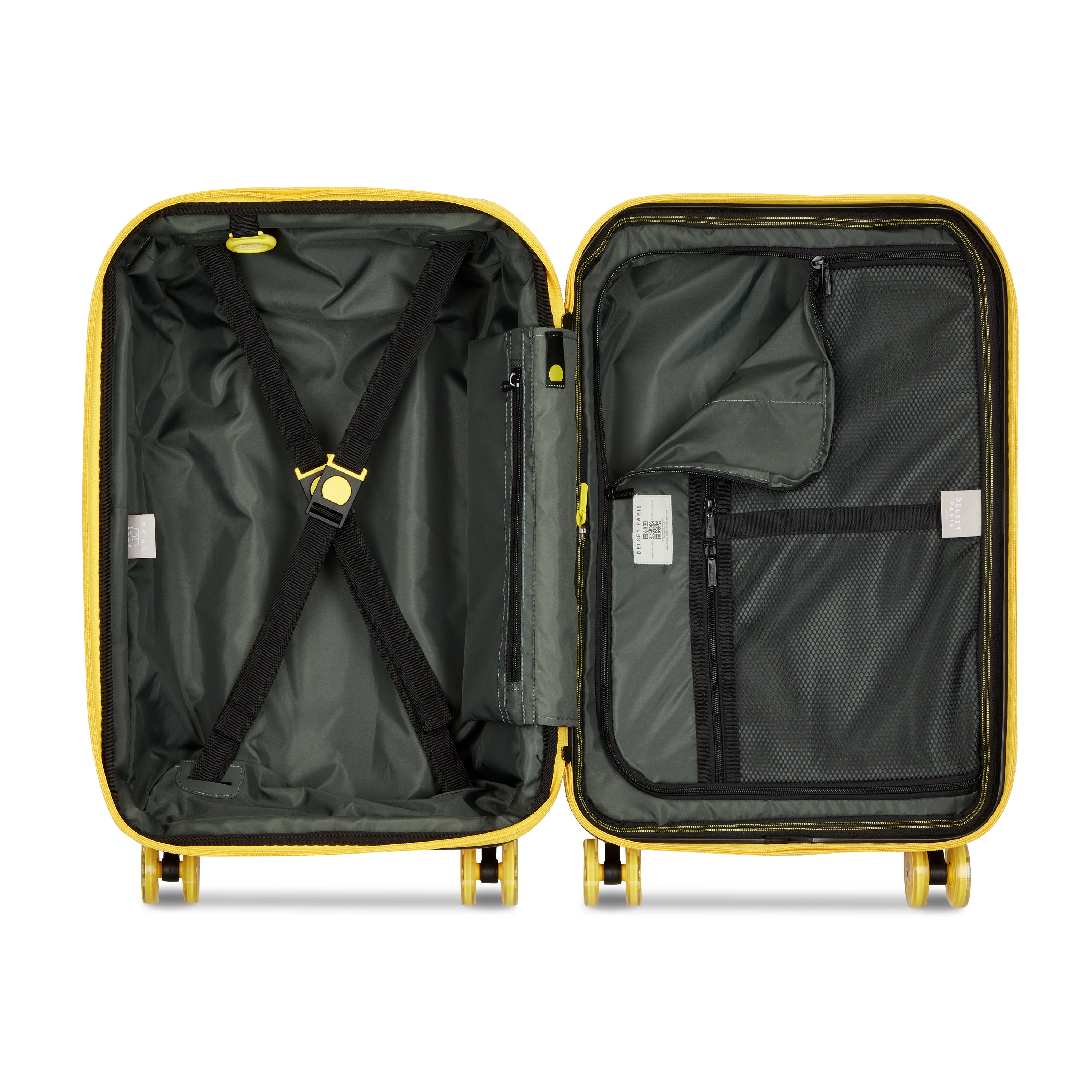 Delsey Paris REMPART 2.0 - Cabin Suitcase - S Expandable (55cm)