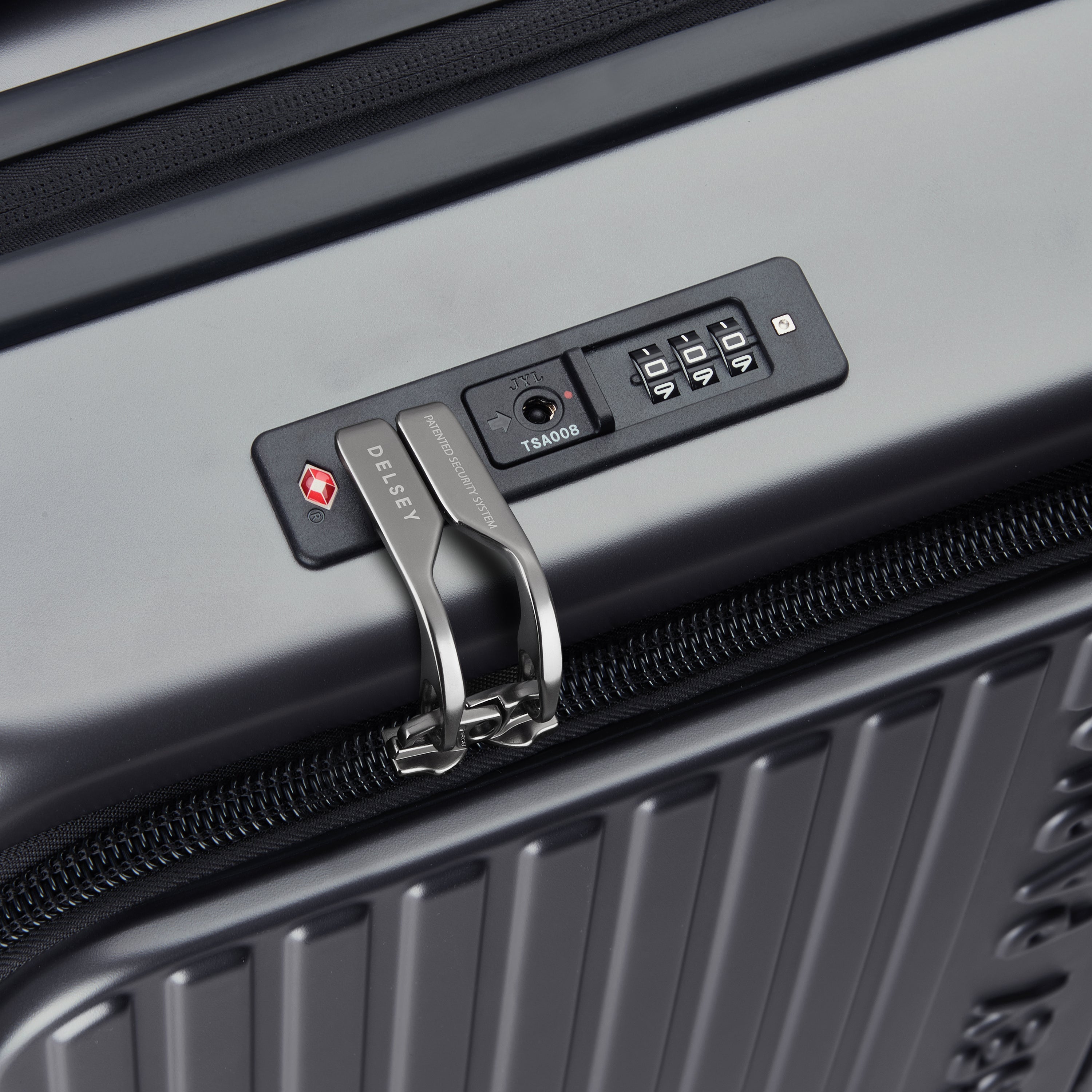 Delsey Paris SECURITIME ZIP - Cabin Suitcase - S Expandable (55cm)