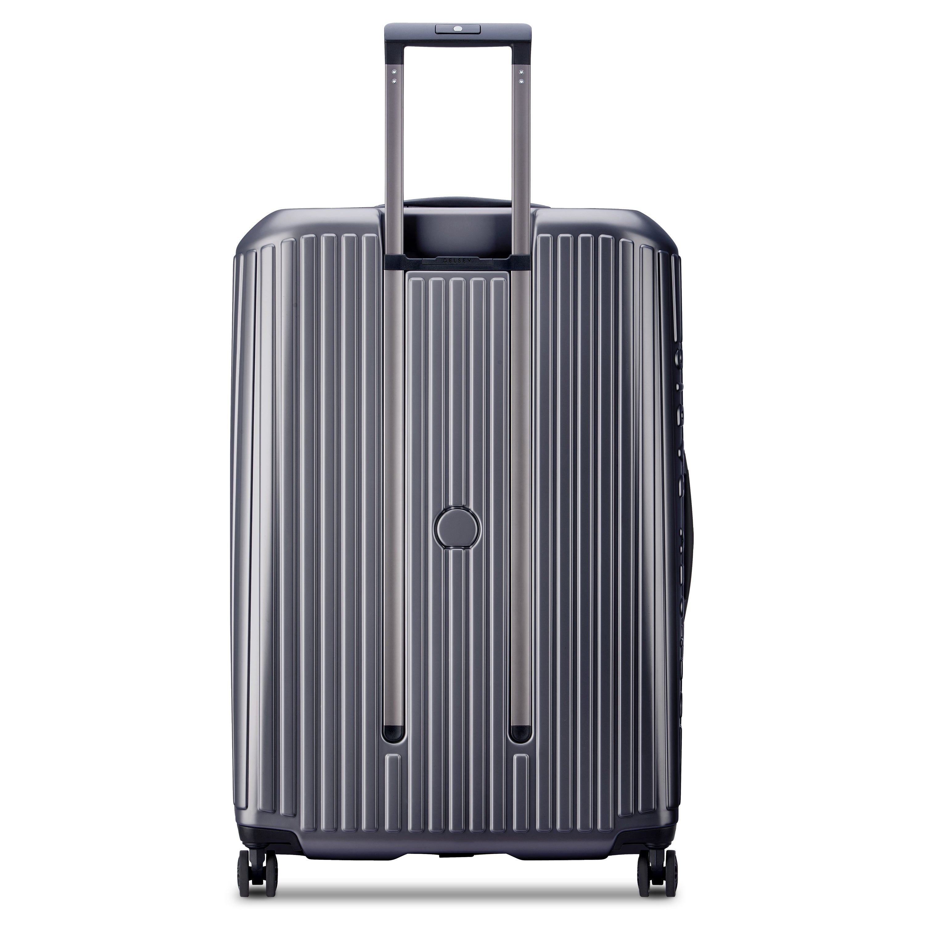 Delsey Paris Securitime Zip 77cm Expandable Check-in Suitcase in Anthracite