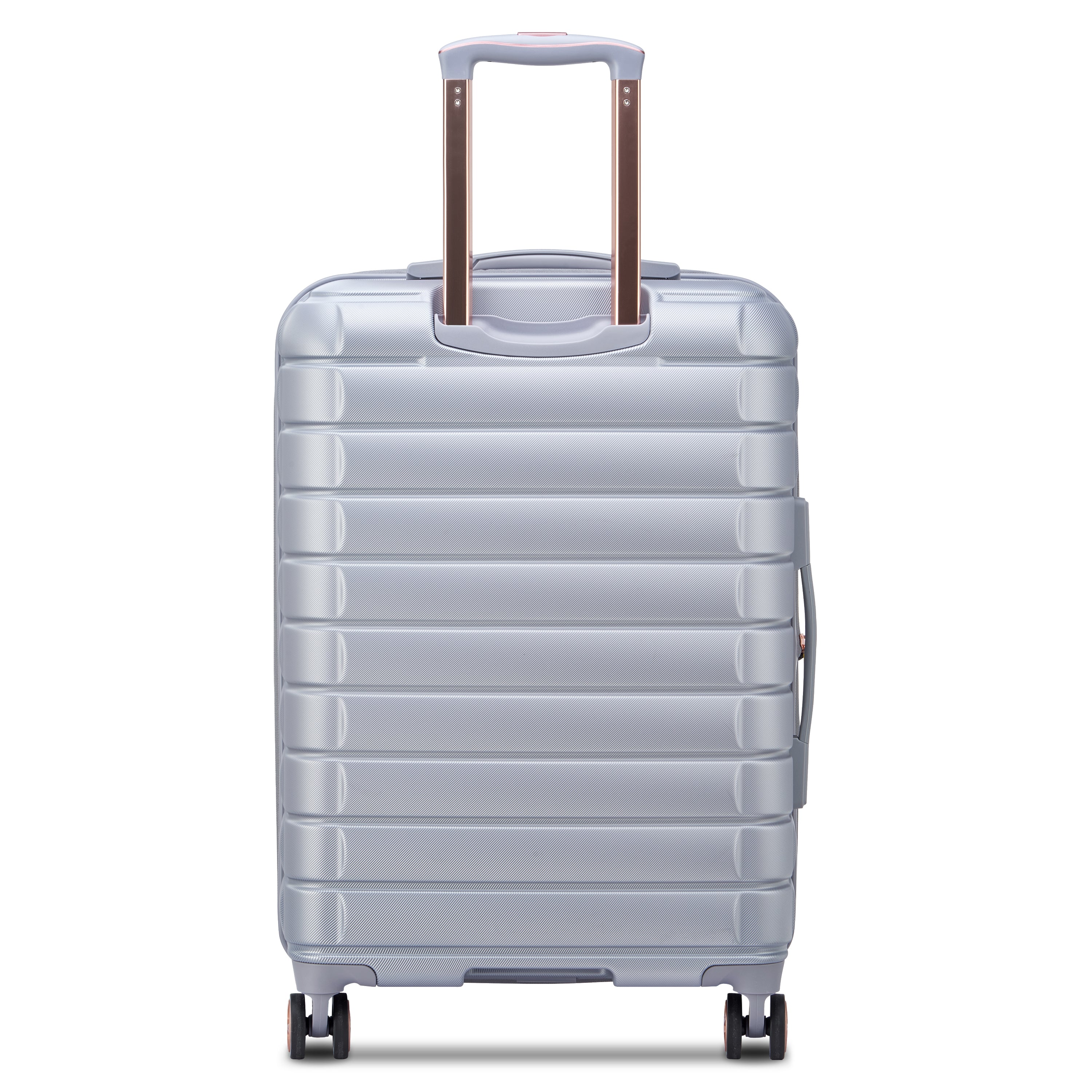 Delsey Paris Shadow 5.0 66cm Expandable Front-Opening Check-in Suitcase in Platinum