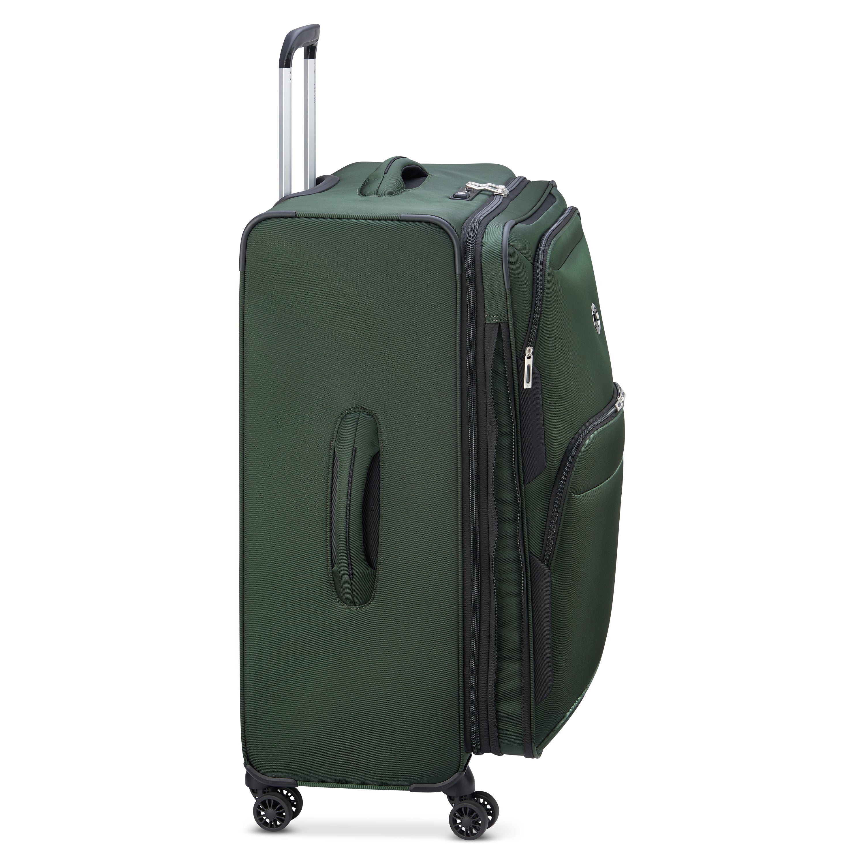 Delsey Paris Sky Max 2.0 79cm Large Expandable Check-in Suitcase in Green