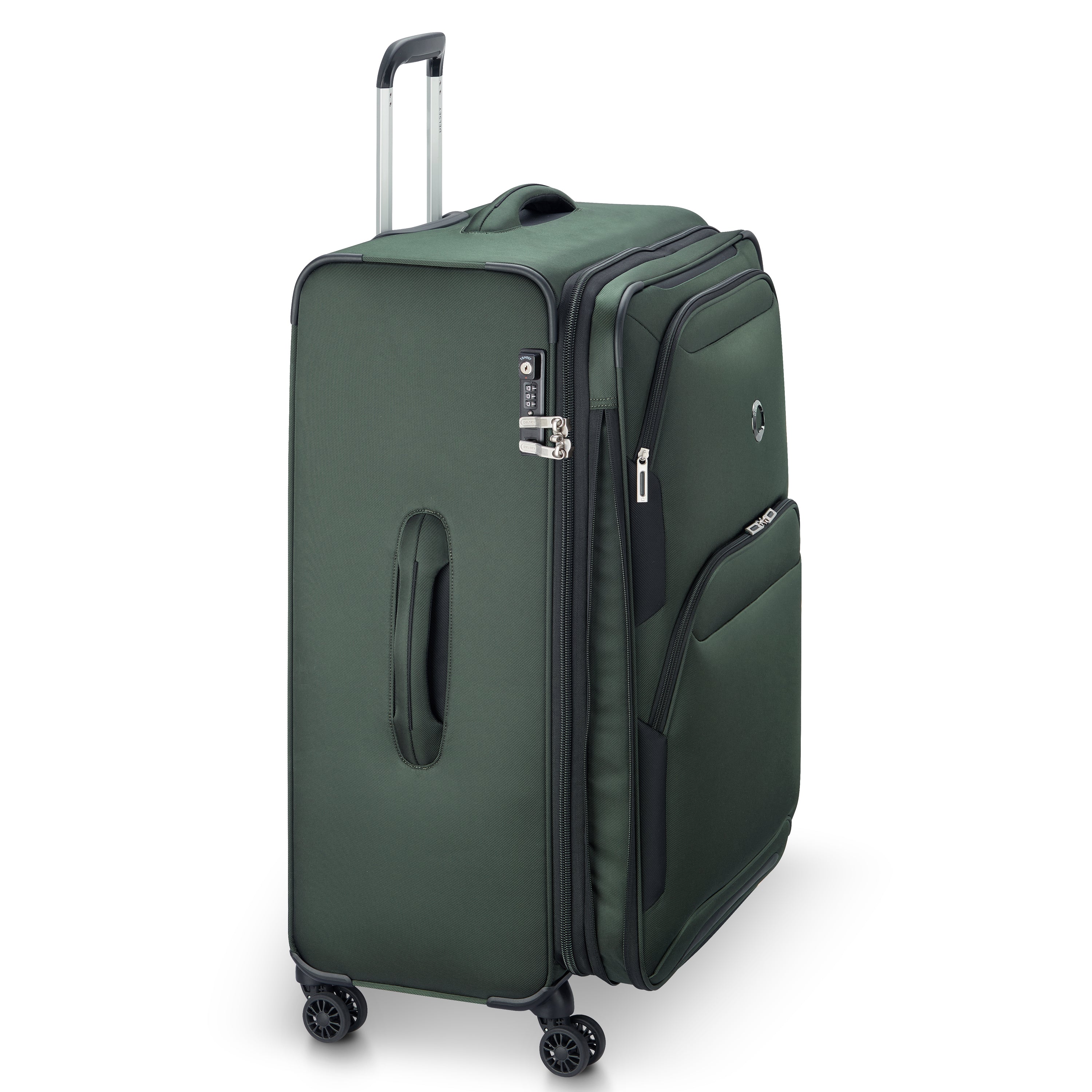 Delsey Paris Sky Max 2.0 70.5cm Medium Expandable Check-in Suitcase in Green