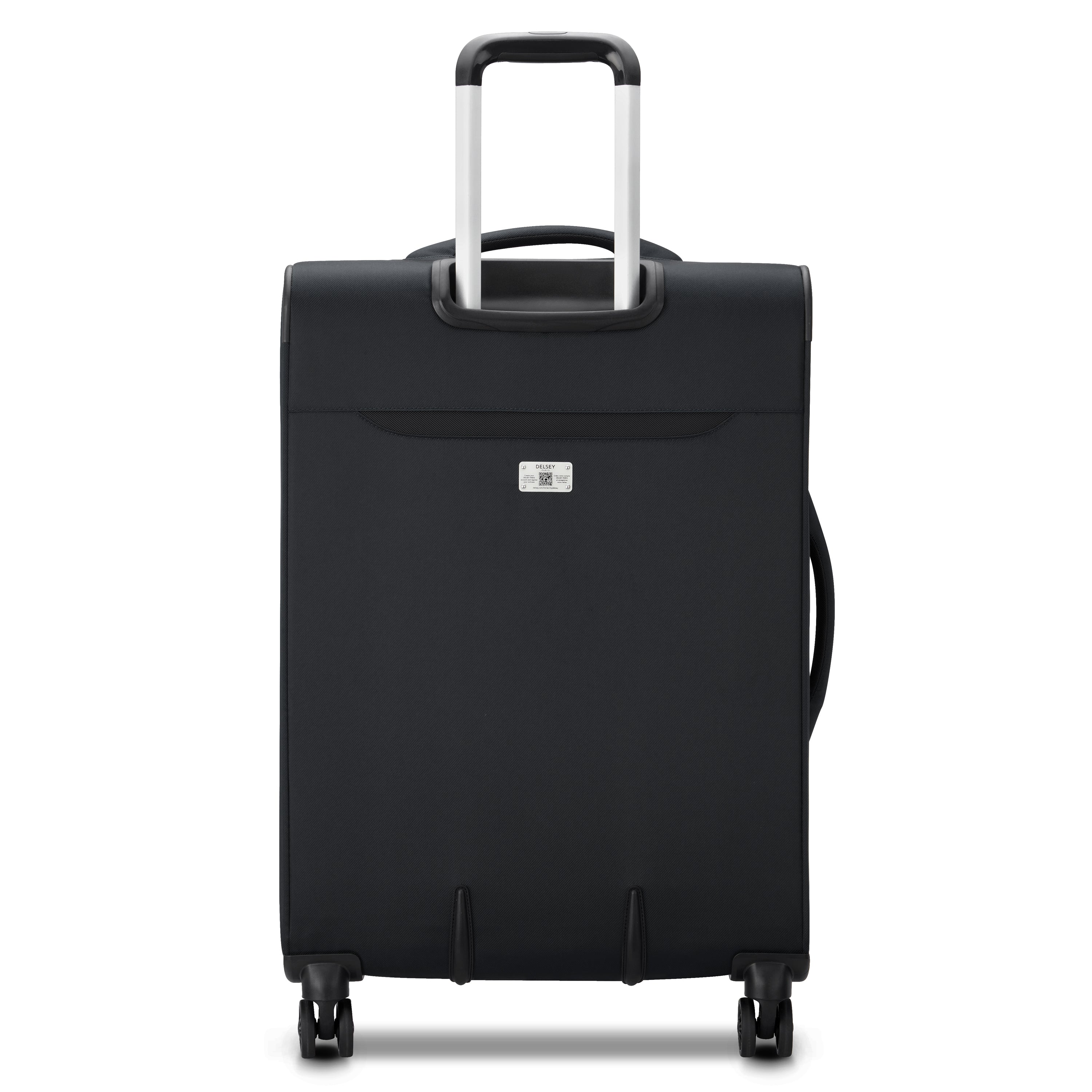 Delsey Paris Sky Max 2.0 70.5cm Medium Expandable Check-in Suitcase in Black
