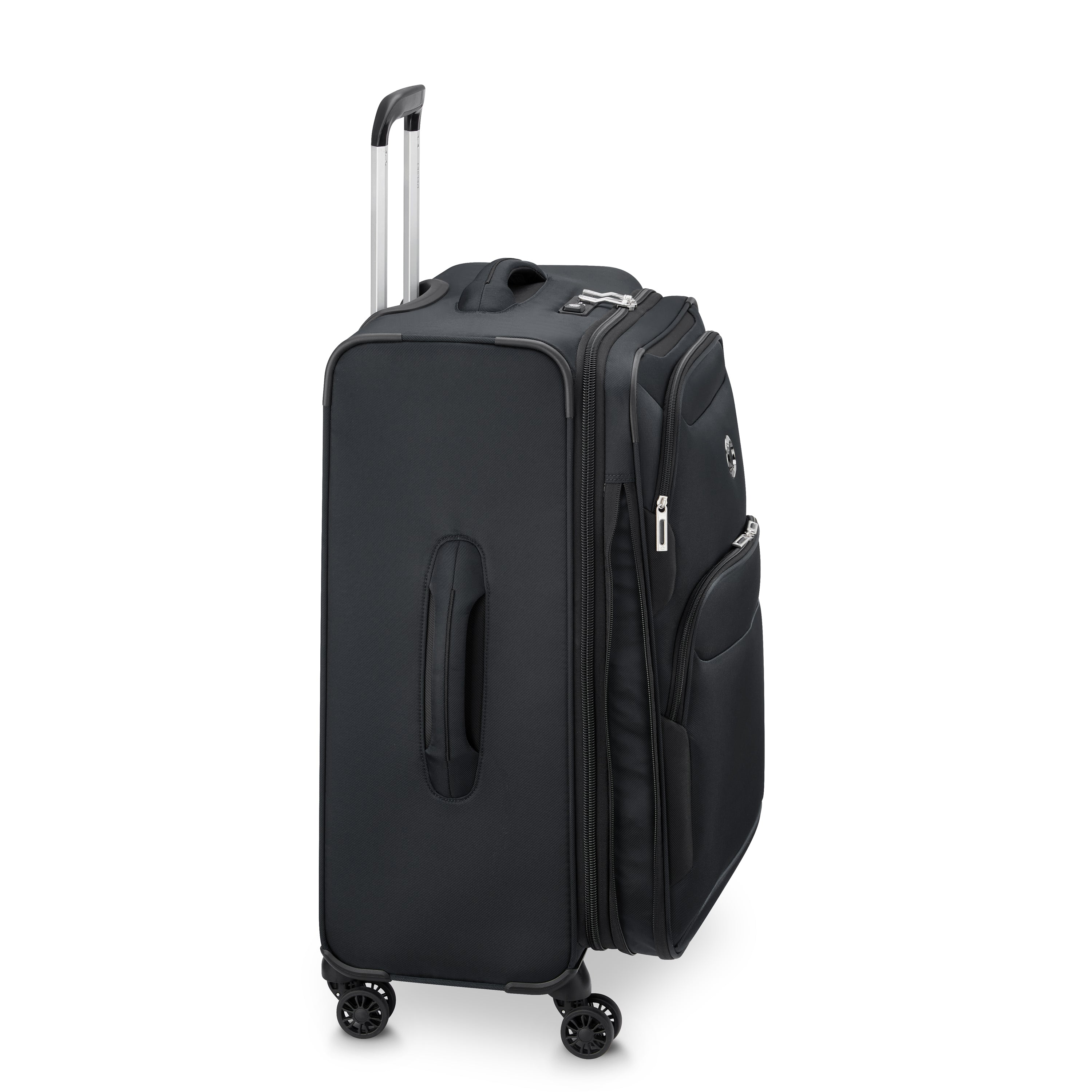 Delsey Paris Sky Max 2.0 70.5cm Medium Expandable Check-in Suitcase in Black