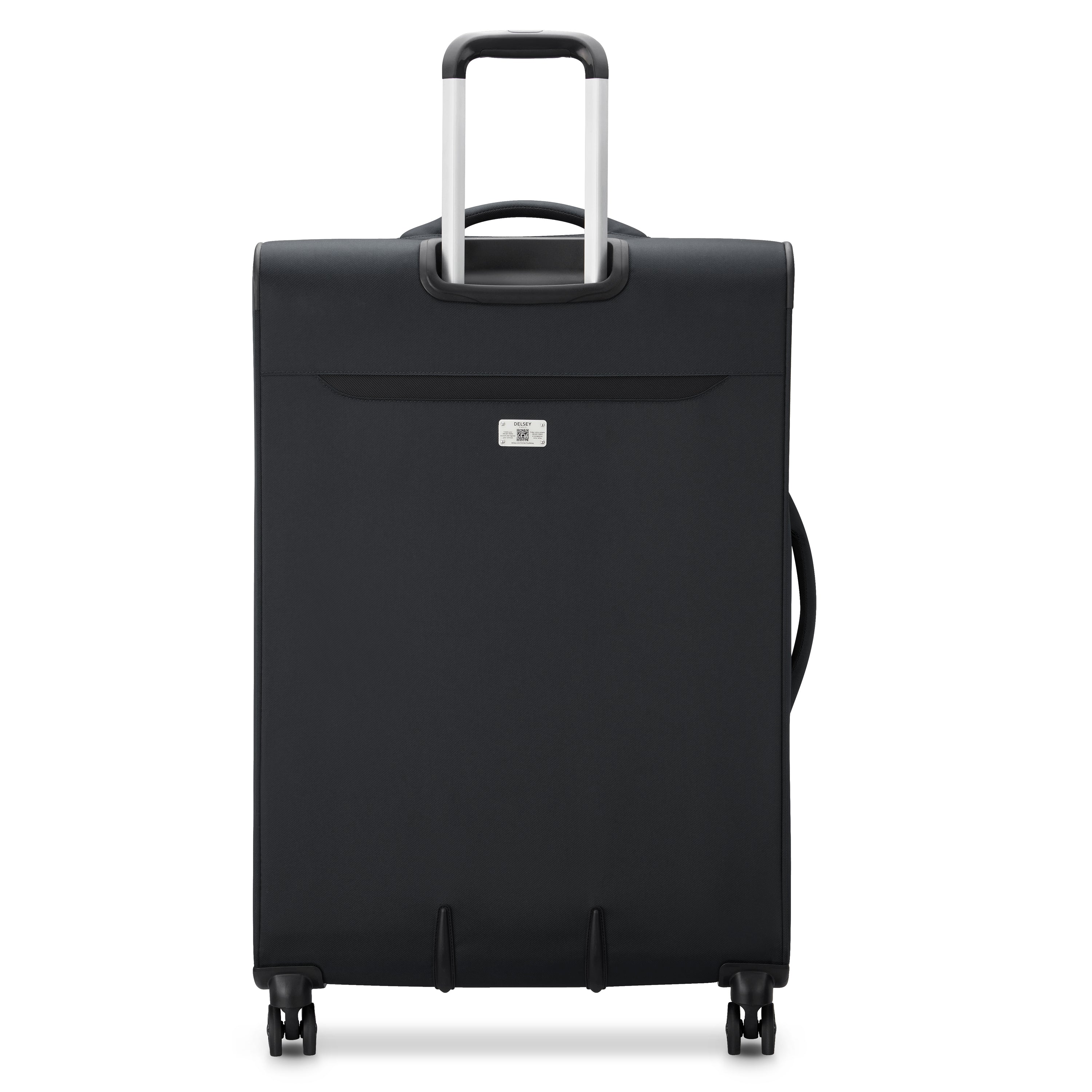 Delsey Paris Sky Max 2.0 79cm Large Expandable Check-in Suitcase in Black