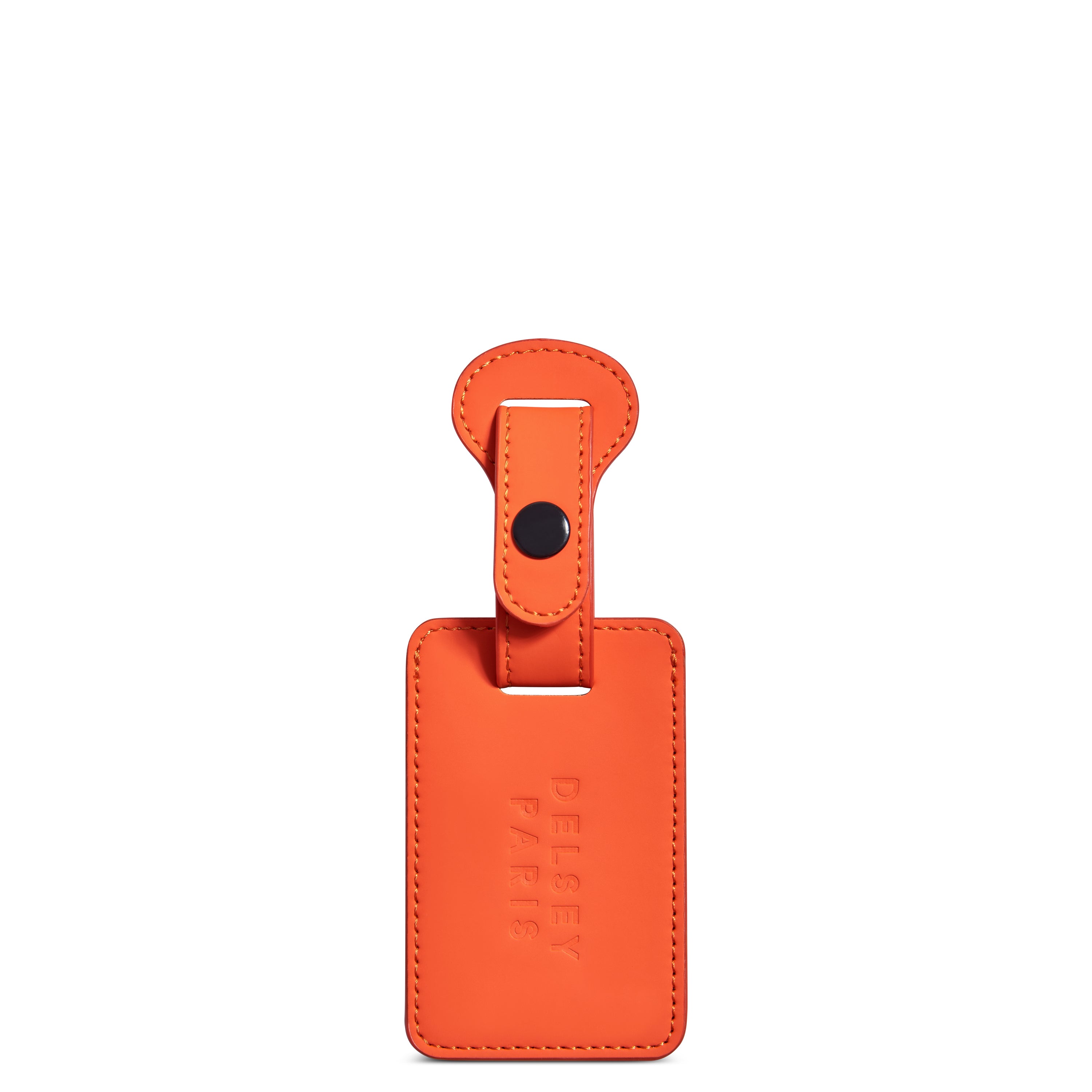 Delsey Paris Luggage Hangtag Travel ID Tag in Orange