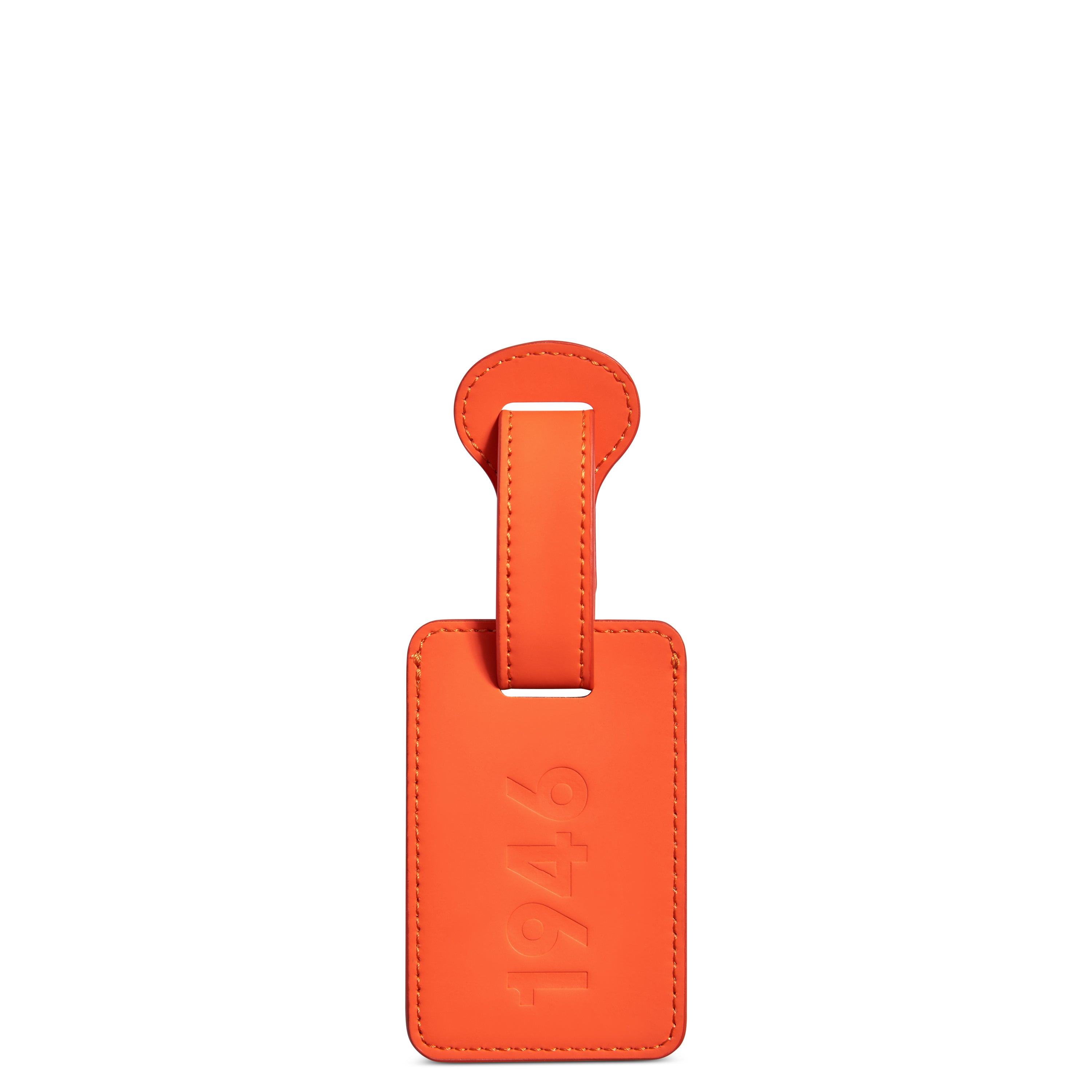 Delsey Paris Luggage Hangtag Travel ID Tag in Orange