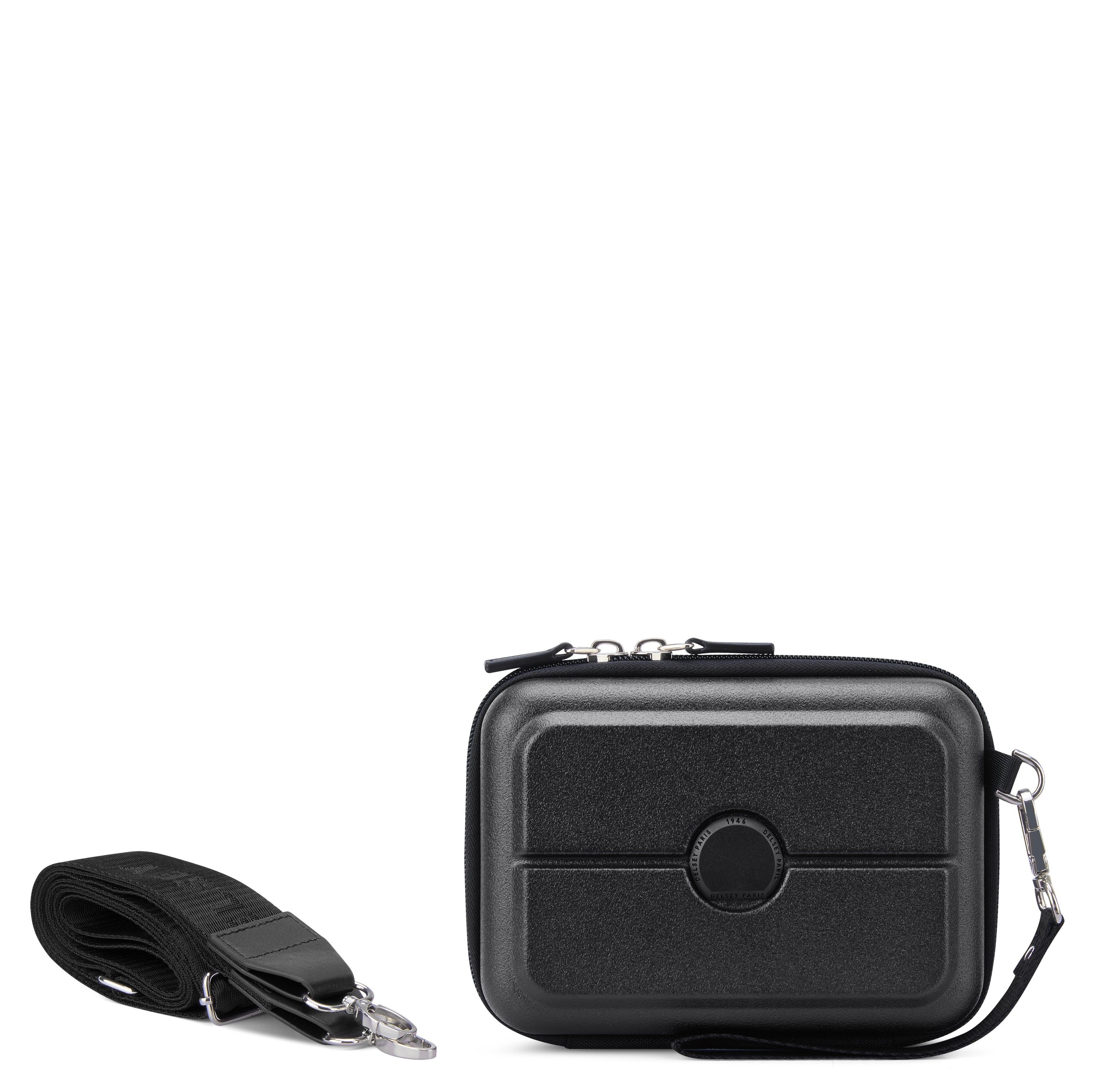 Delsey Paris Turenne 2.0 Urban Clutch Travel Pouch in Black